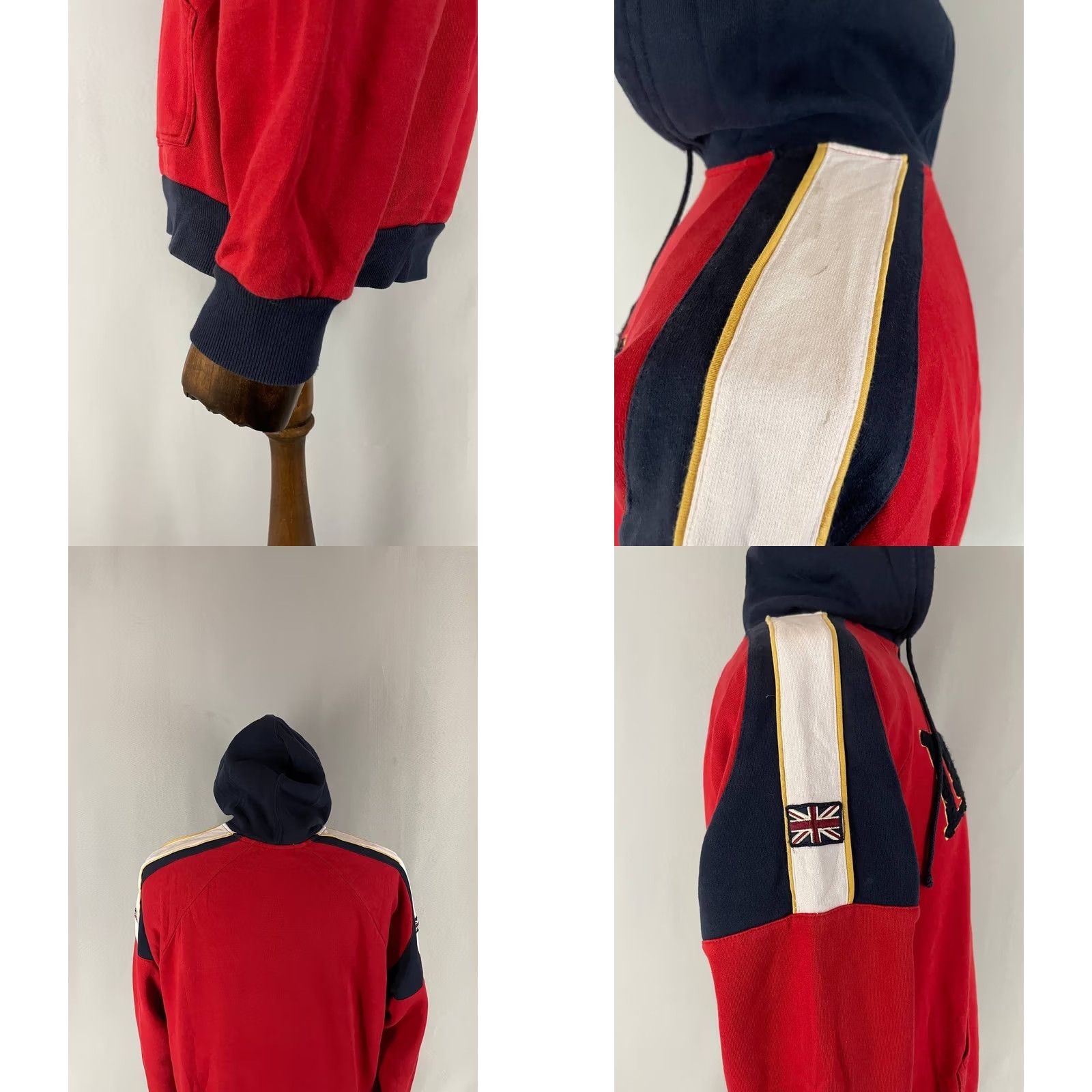Lonsdale Lonsdale Hoodie Mens Size L Red Cotton Long Sleeve Drawstring Pocket Size US L / EU 52-54 / 3 - 8 Thumbnail