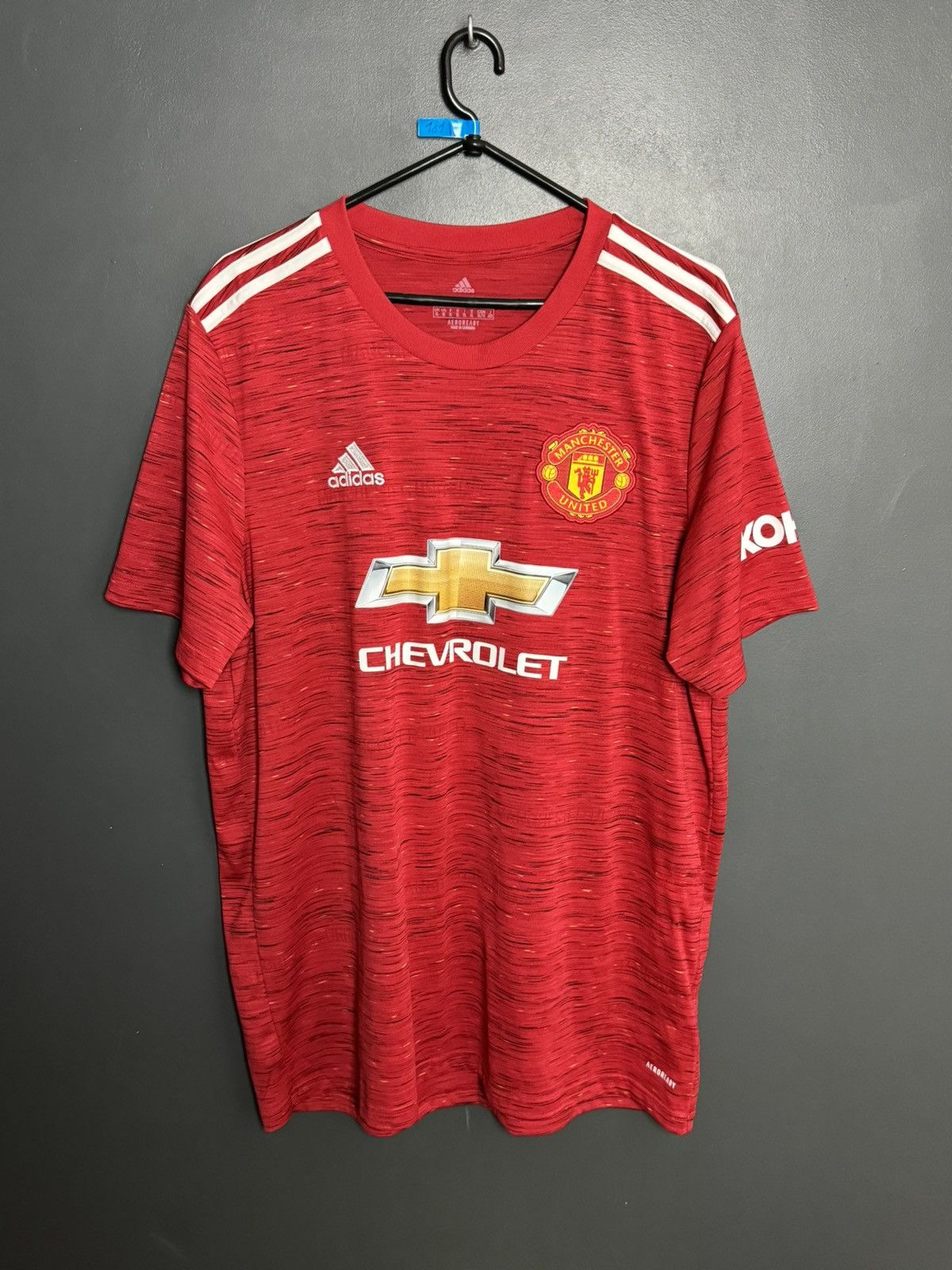 Adidas Manchester United 20/21 Home Football Jersey T-Shirt Size US XL / EU 56 / 4 - 1 Thumbnail