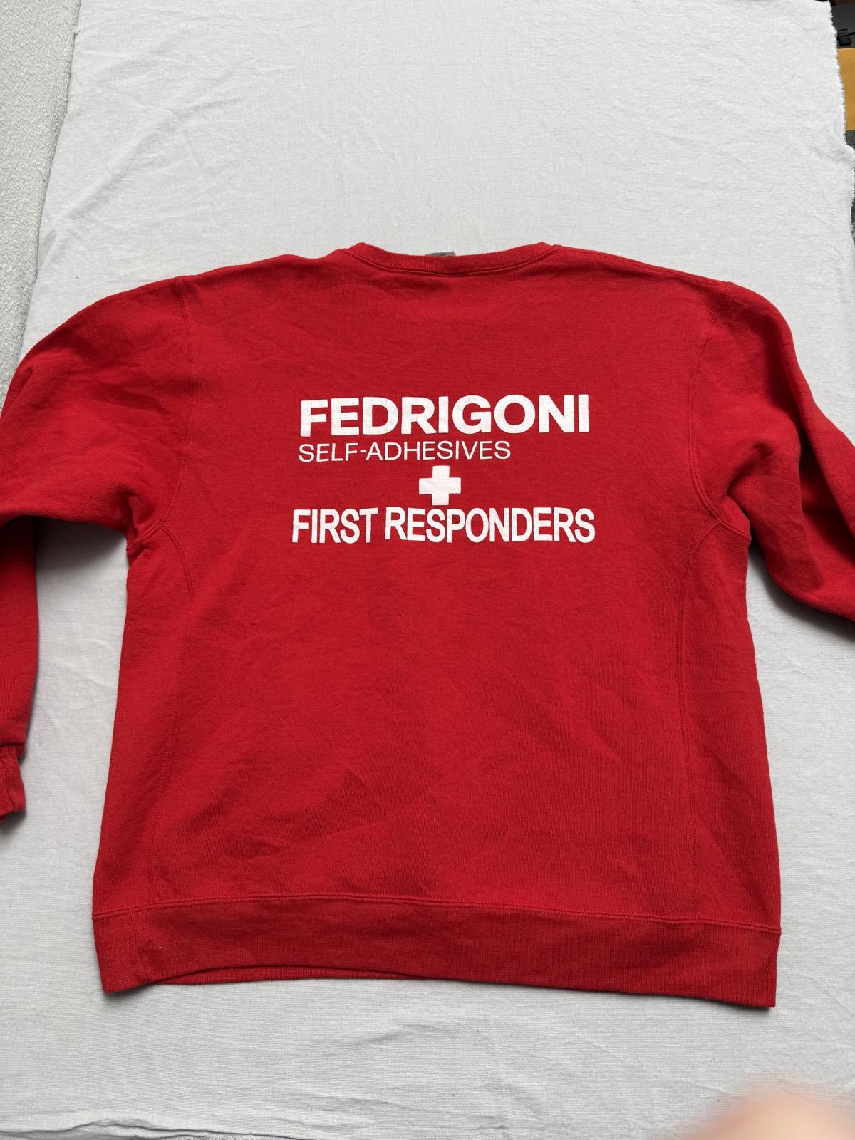Russell Athletic VTG Fedrigoni Self Adhesives Sweatshirt First Responder XL Size US XL / EU 56 / 4 - 2 Thumbnail