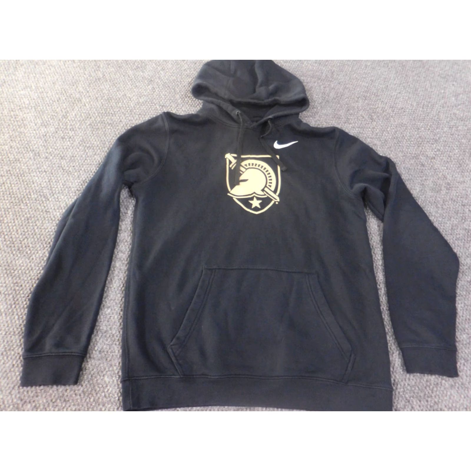 Nike Nike Hoodie Mens M Black Pullover Stretch Spartan Logo Retro Swoosh Hooded Logo Size US M / EU 48-50 / 2 - 4 Thumbnail