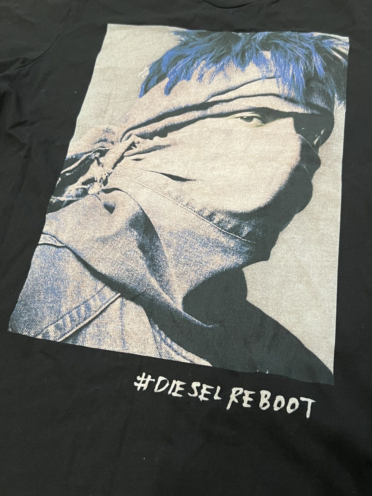 Diesel × Vintage Vintage Diesel Re Robot Men’s T-shirt Black Size M Size US M / EU 48-50 / 2 - 3 Thumbnail