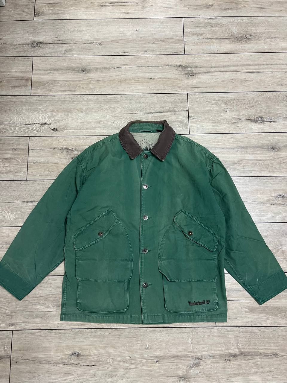 Timberland Timberland Rugged Wear Vintage Cotton Workwear Cargo Jacket Size US M / EU 48-50 / 2 - 13 Thumbnail