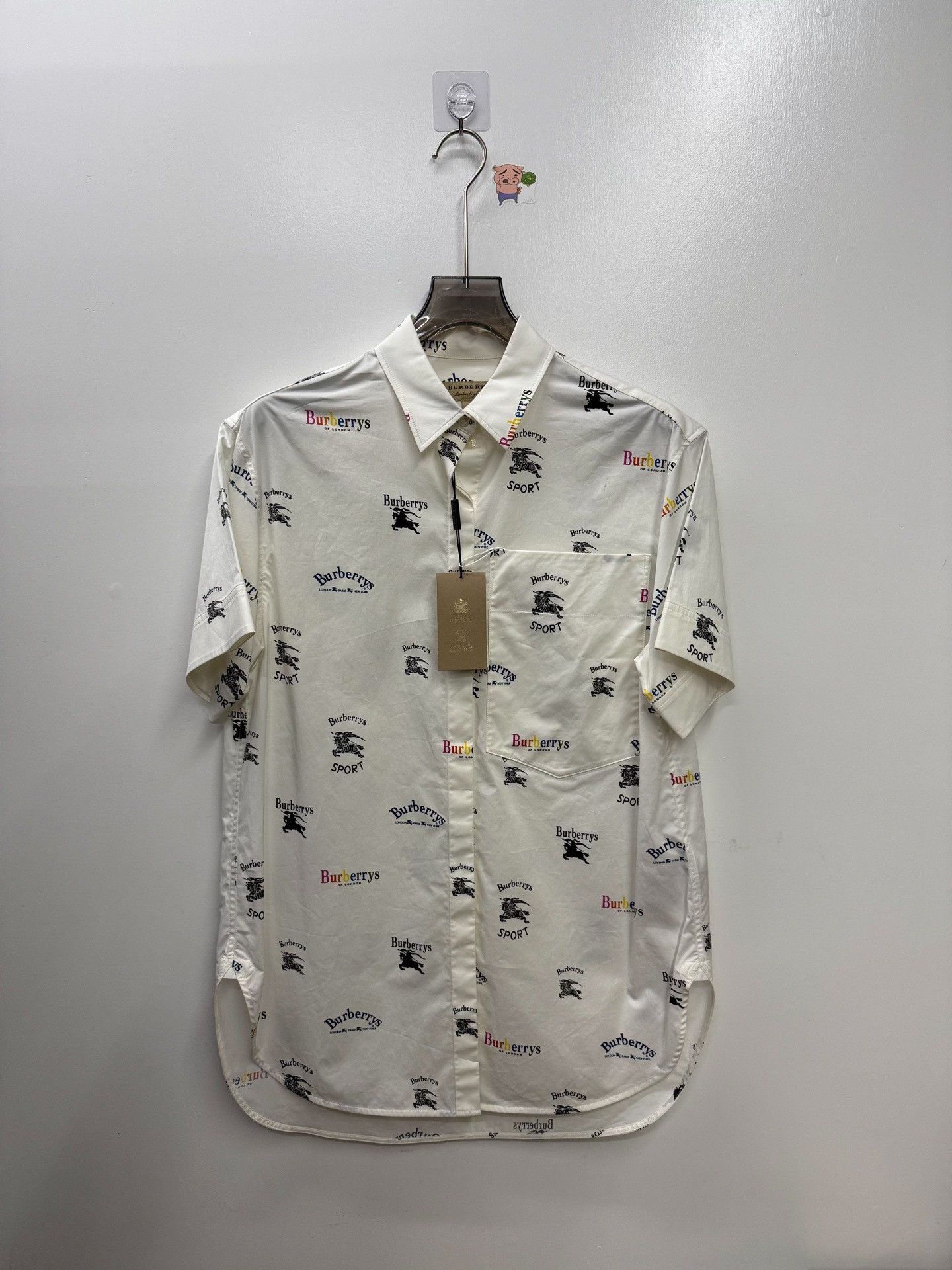 Burberry Burberry Rainbow Multi Shirt m Men Size US M / EU 48-50 / 2 - 1 Thumbnail