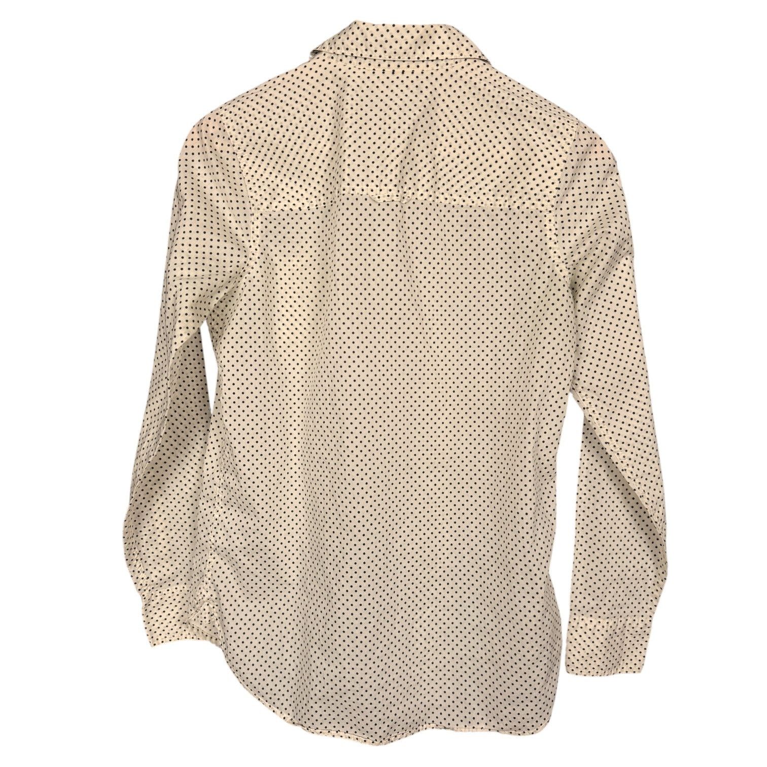 J.Crew J.Crew Women's Boy Fit Polka Dot Ivory Button Down Office 2 Size XS / US 0-2 / IT 36-38 - 5 Thumbnail