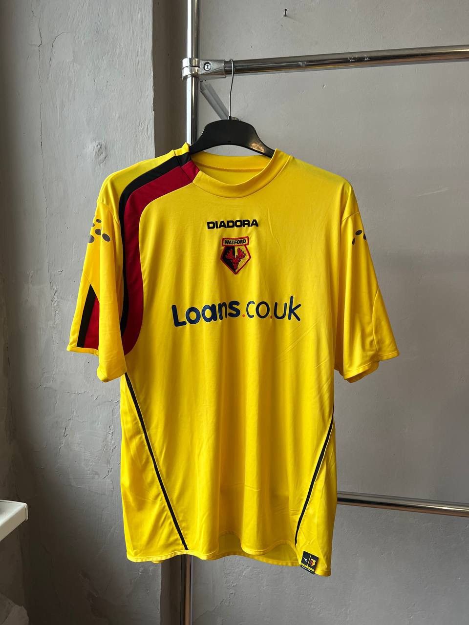 Diadora 2006/07 WATFORD FC HOME SOCCER JERSEY FOOTBALL SHIRT DIADORA Size US L / EU 52-54 / 3 - 2 Thumbnail