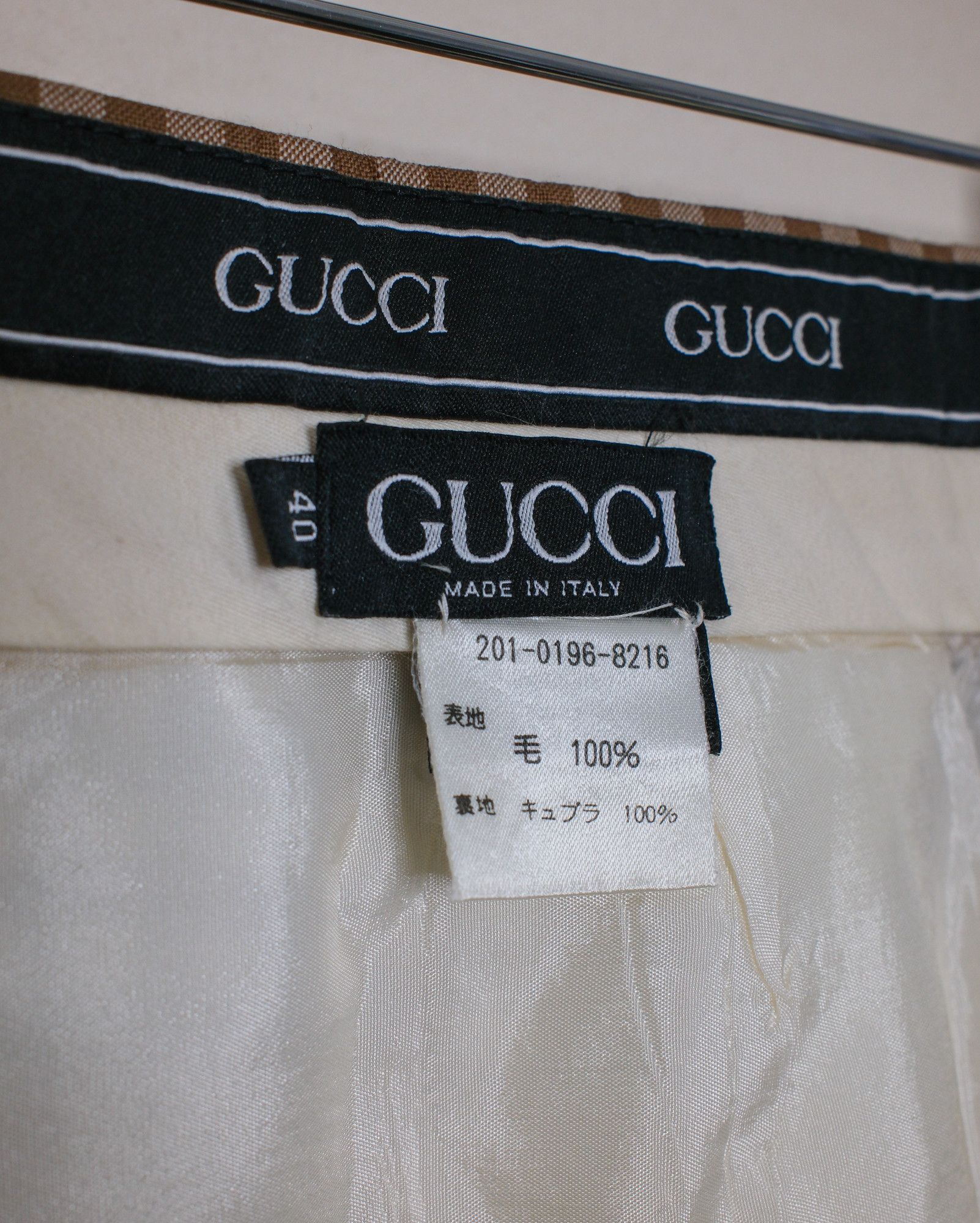 Gucci Vintage Gucci Gingham Suit for Japan Size 40R - 4 Thumbnail