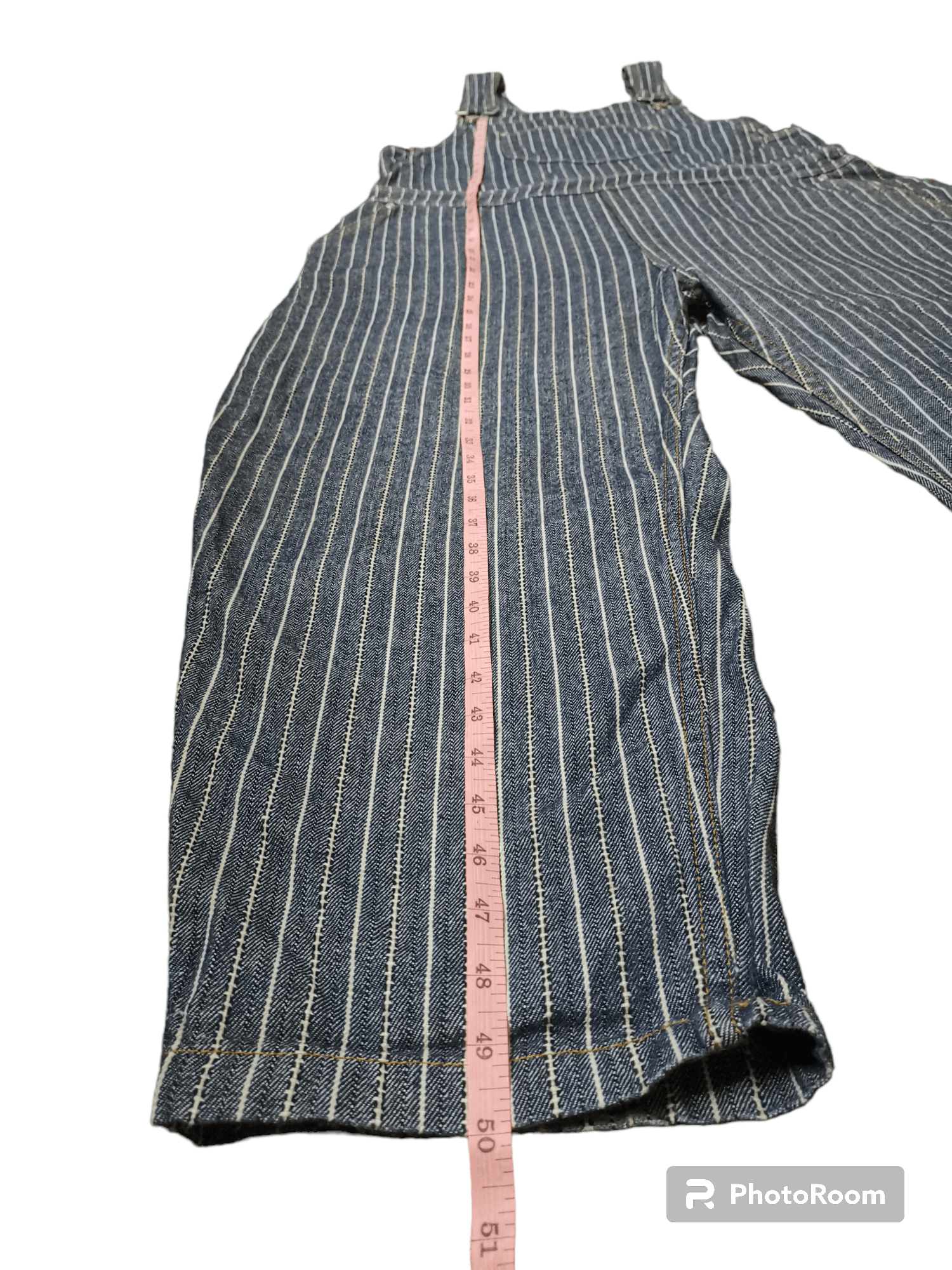 Issey Miyake × Japanese Brand × Ne-Net 💥Rare💥 Vtg Ne-net Issey Miyake Hickory Overall Suspender Size 34" / US 12 / IT 48 - 23 Thumbnail