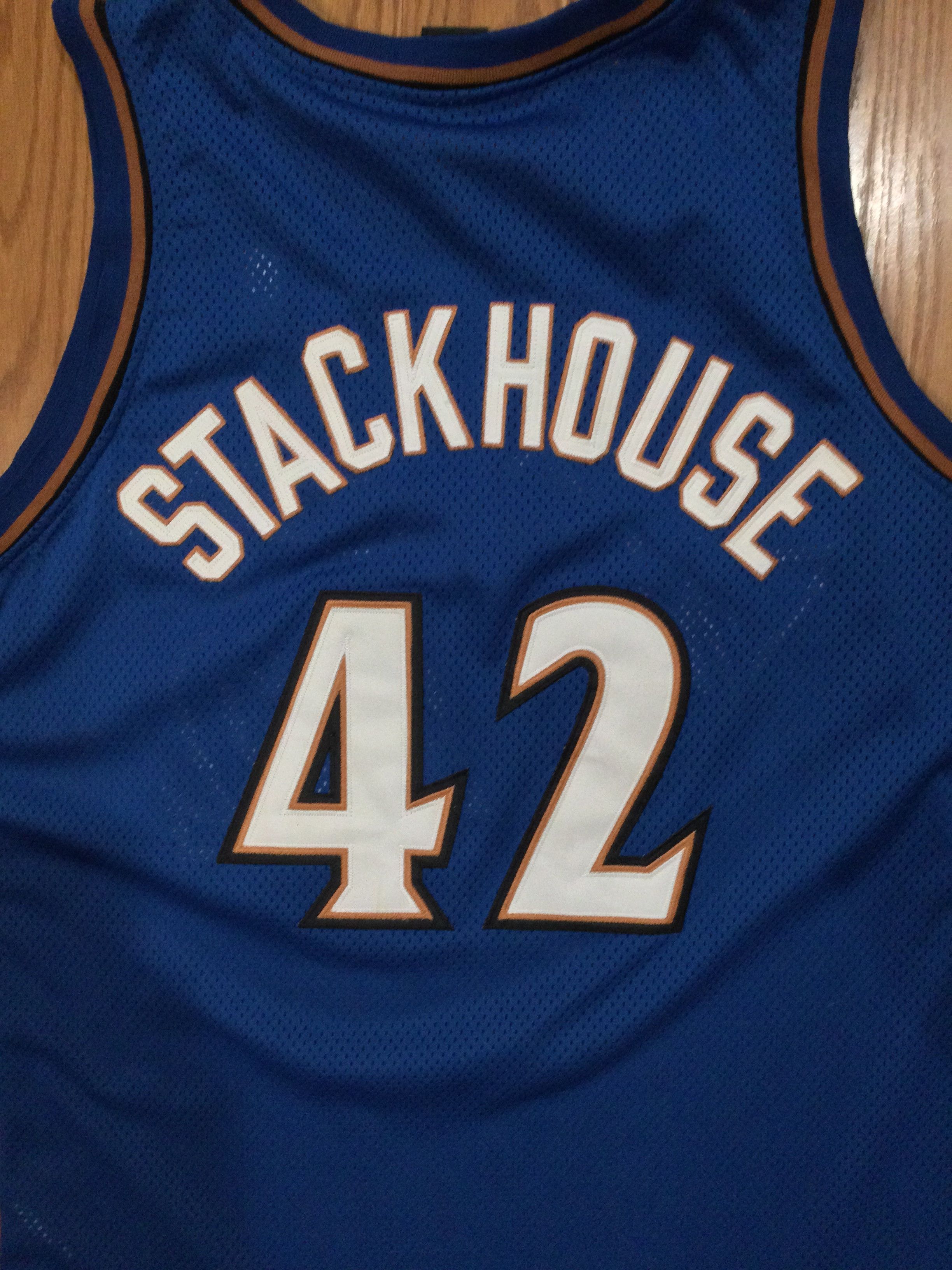 Nike Authentic Washington Wizards Jerry Stackhouse Nike Jersey Size US XXL / EU 58 / 5 - 8 Thumbnail