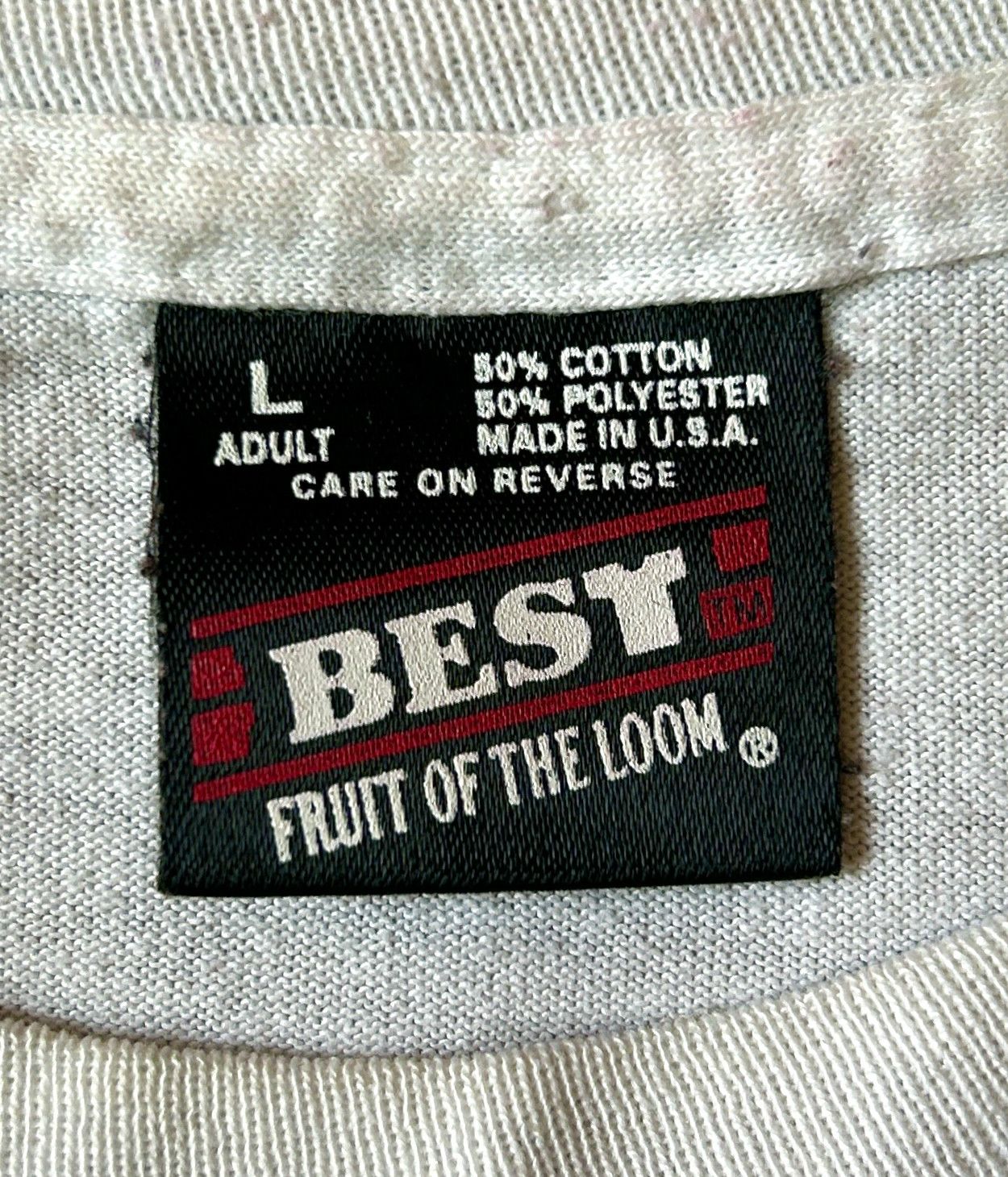 Fruit Of The Loom Vintage Fruit of the Loom Single Stitched Brooklyn T-Shirt Size US L / EU 52-54 / 3 - 3 Thumbnail