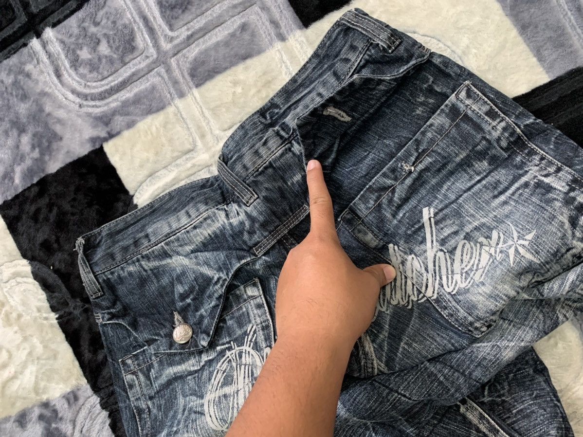 Hysteric Glamour Size 33: Vintage Jeans Double focus Gothic avant garde Size US 33 - 6 Thumbnail