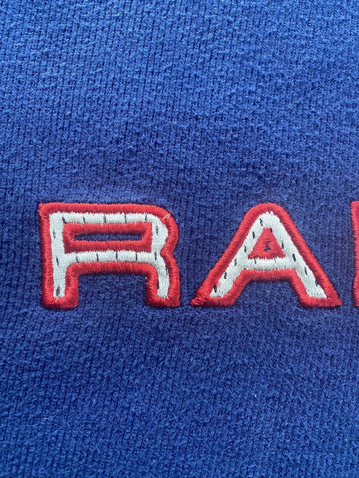NHL Vintage 90’s New York Rangers Blue Line Ribbed Sweatshirt Size US XL / EU 56 / 4 - 3 Thumbnail
