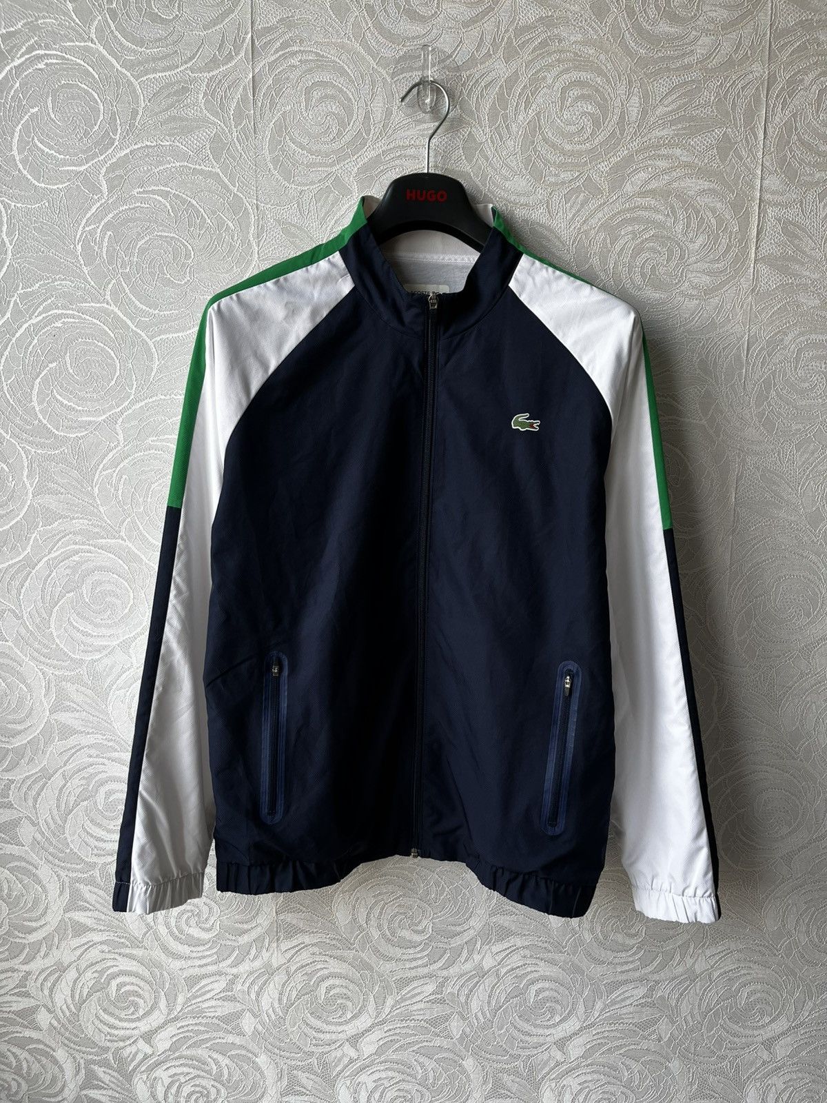 Lacoste Lacoste Lightweight Waterproof XL Track Jacket Zip Up Y2K Size US XL / EU 56 / 4 - 2 Thumbnail