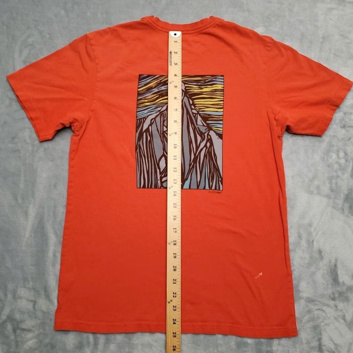 Patagonia Patagonia Crewneck Shirt Mens Small Orange Short Sleeve Jersey T-Shirt Logo Graphic Nature Outdoor 90s Mens Size US S / EU 44-46 / 1 - 6 Thumbnail