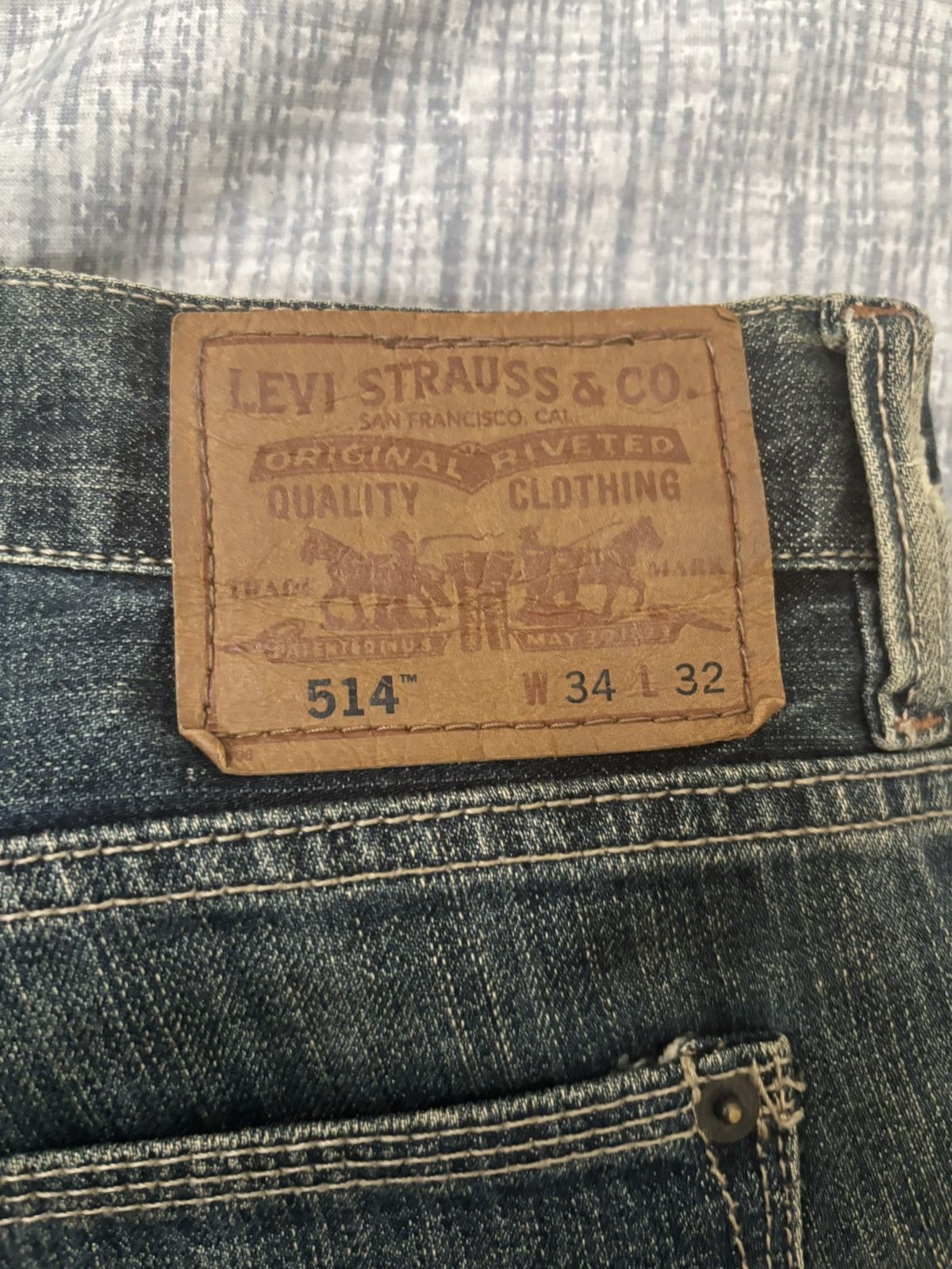 Levi's Levi’s Swamp Denim Size US 34 / EU 50 - 3 Thumbnail