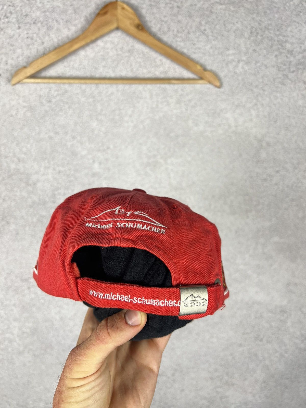 Ferrari Vintage Michael Schumacher Ferrari F1 Cap Hat Size ONE SIZE - 4 Thumbnail