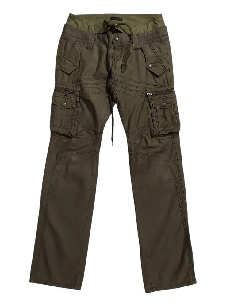 Morgan Homme Morgan homme cargo multi pocket Tactical Olive pants Size US 30 / EU 46 - 1 Thumbnail