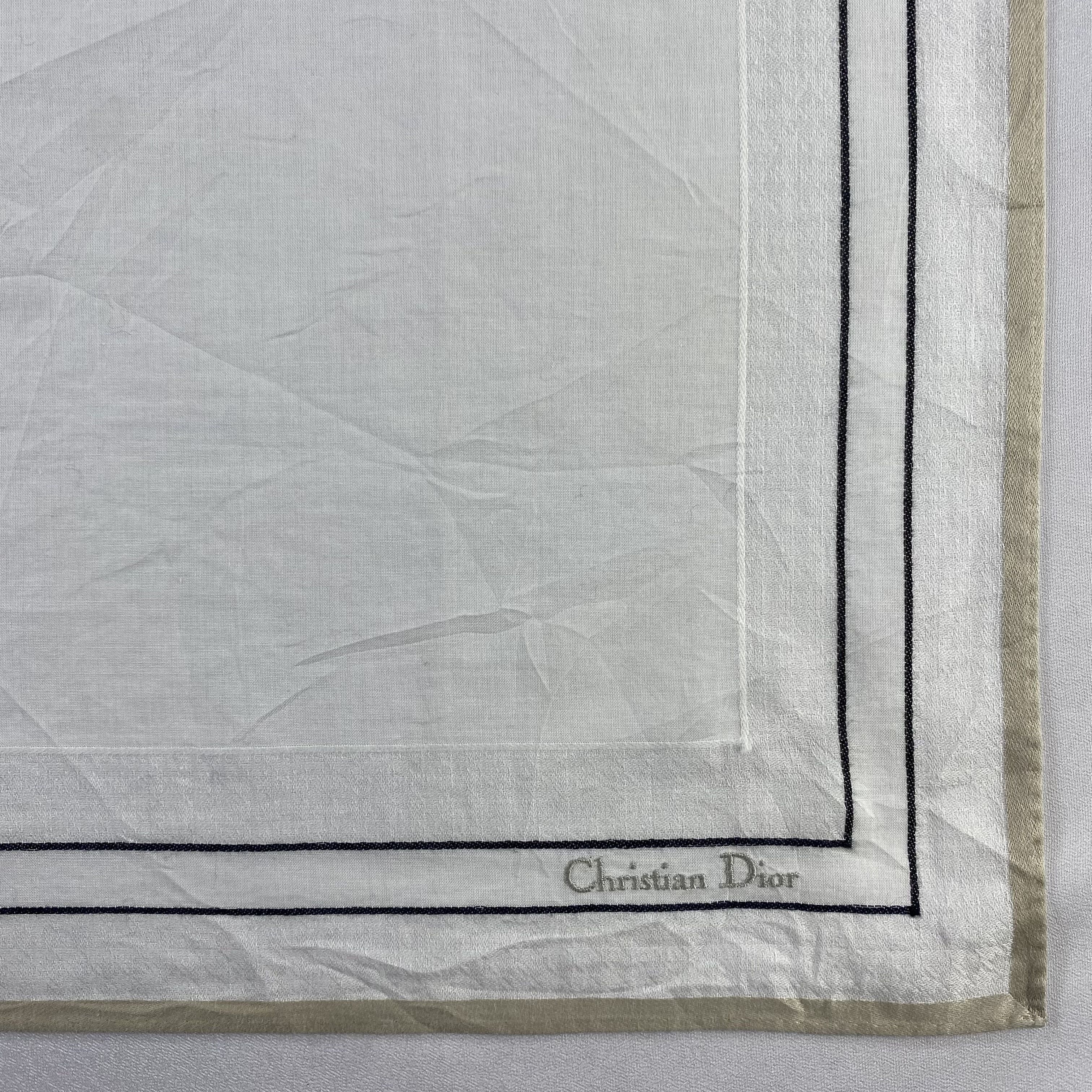 Vintage Christian Dior Monsieur Handkerchief / Neckerchief-P1858 Size ONE SIZE - 3 Thumbnail