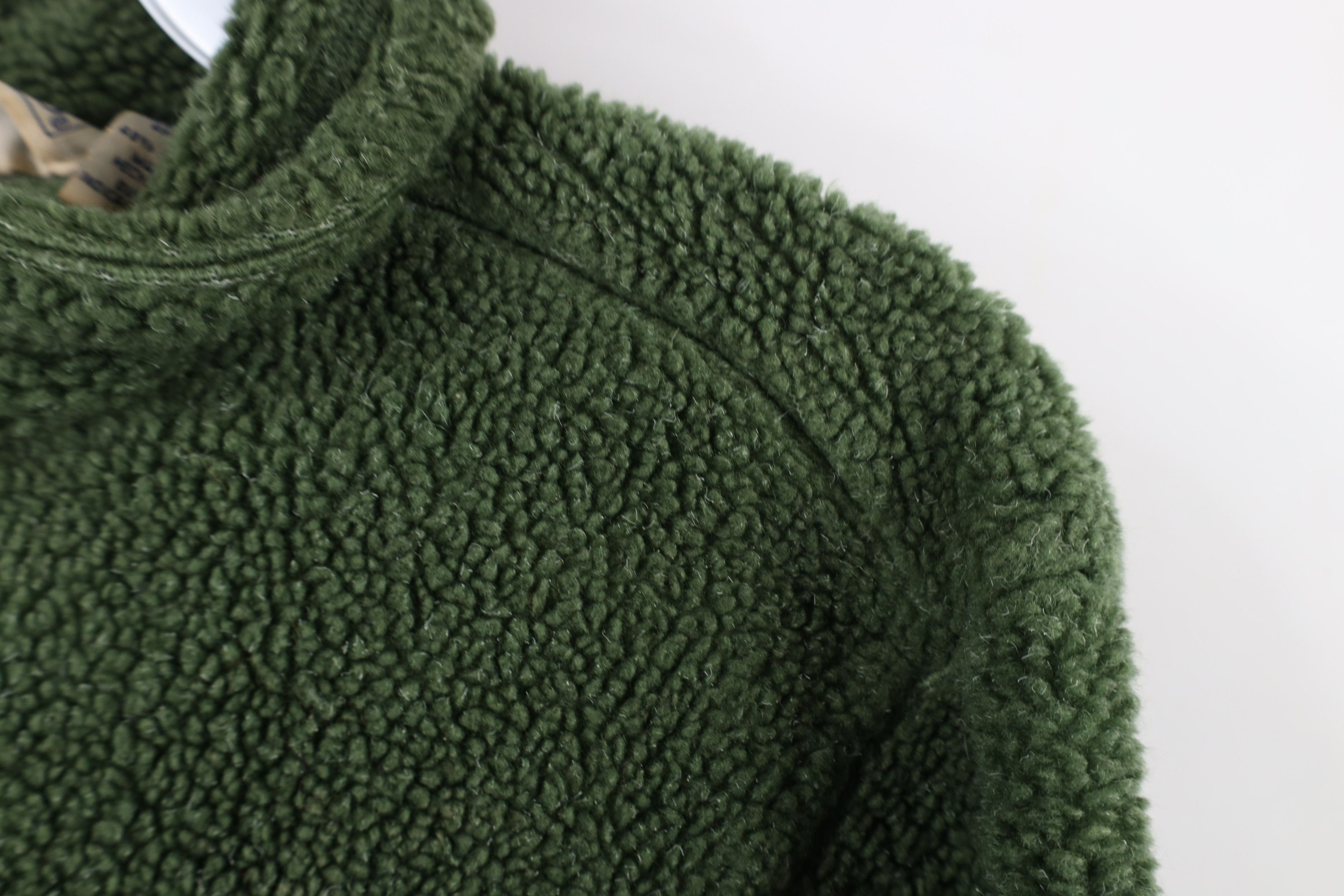 Vintage Vintage 90s Streetwear Deep Pile Fleece Half Zip Sweater Size M / US 6-8 / IT 42-44 - 5 Thumbnail