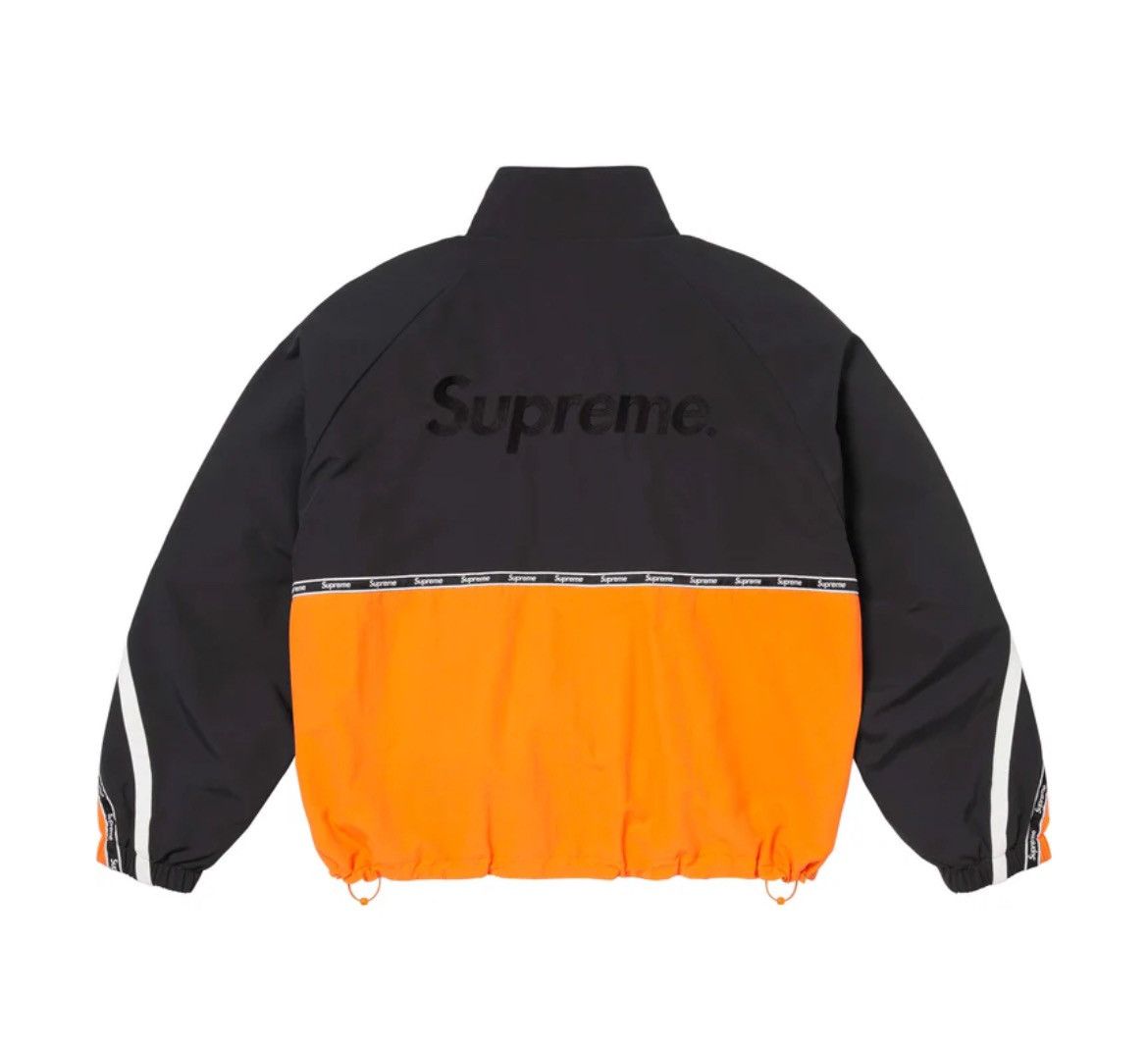 Supreme Supreme Logo Taping Track Jacket Orange ( M ) SS26 Size US M / EU 48-50 / 2 - 5 Thumbnail