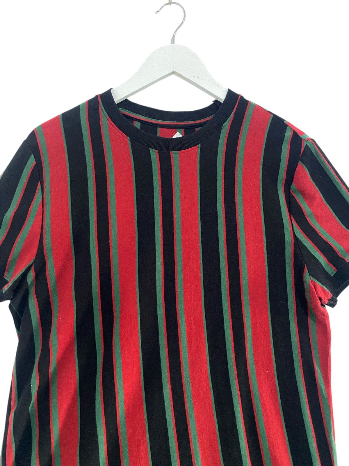 Japanese Brand Original Gravity Tshirt Vertical Stripes Ringer Size US M / EU 48-50 / 2 - 3 Thumbnail