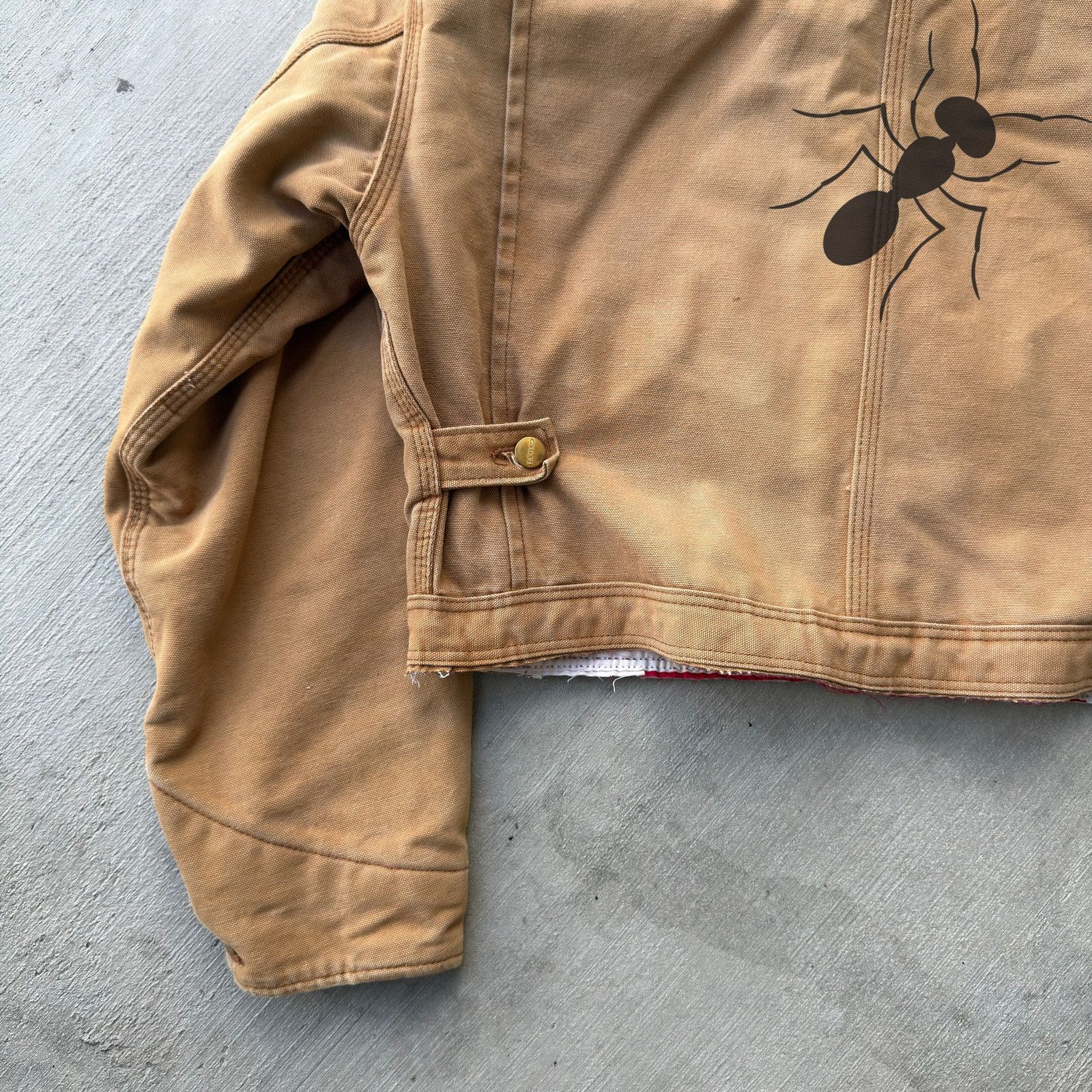 Carhartt × Vintage Carhartt brown cropped Detroit style work wear jacket Size US S / EU 44-46 / 1 - 8 Thumbnail