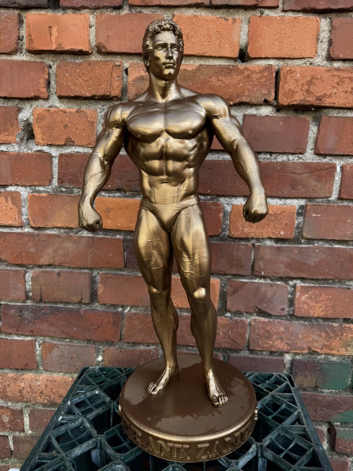 Other Gym statue Frank Zane Mr Olympia Bodybuilding 35cm Size ONE SIZE - 3 Thumbnail