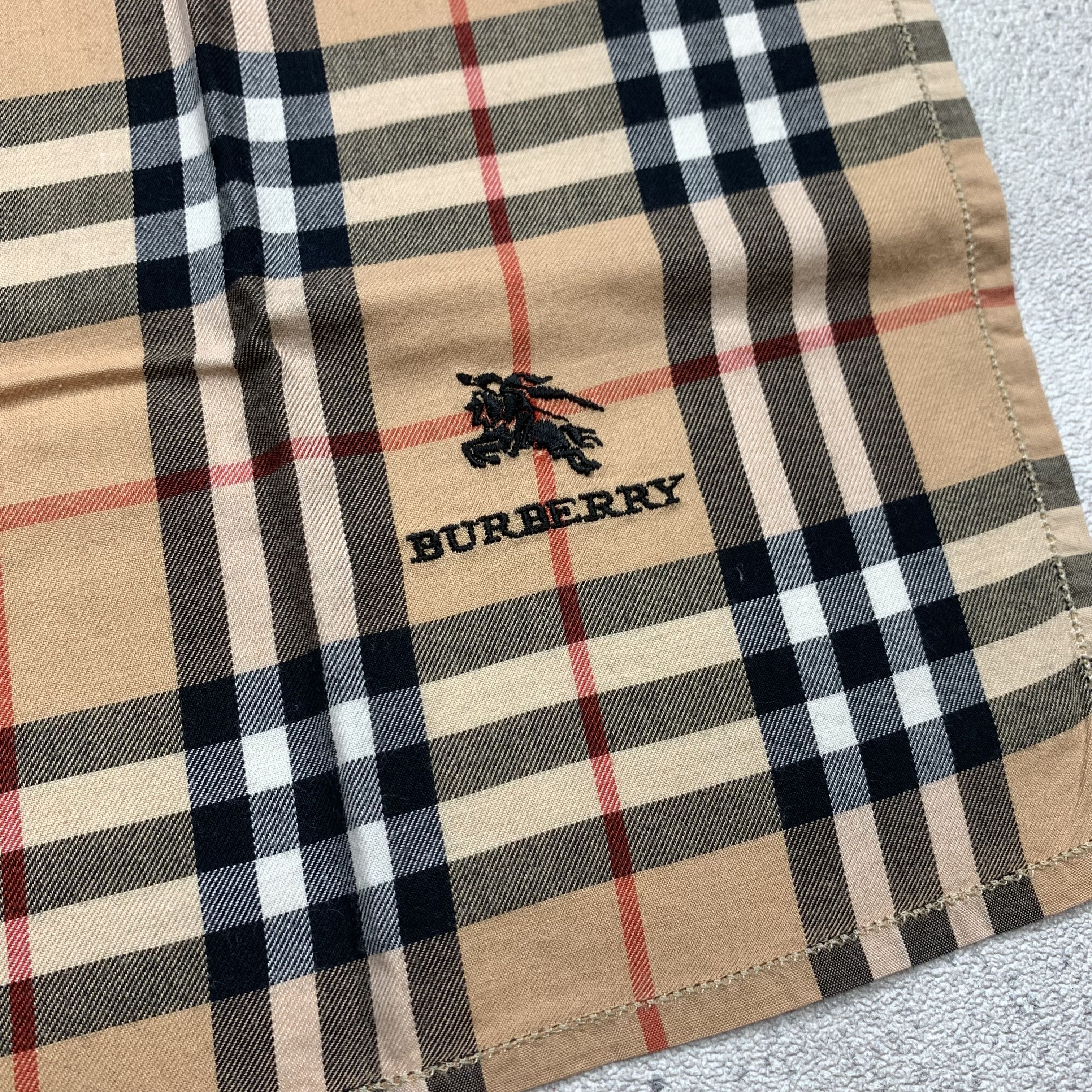 Burberry Burberry Novacheck Handkerchief Neckerchief Bandana Scarf Size ONE SIZE - 3 Thumbnail