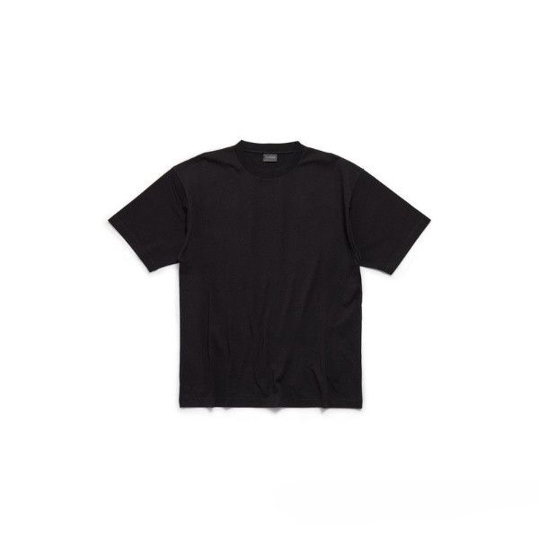 Balenciaga o1w1db10525 Handwritten T-Shirt Large Fit in Black Size US XS / EU 42 / 0 - 1 Thumbnail