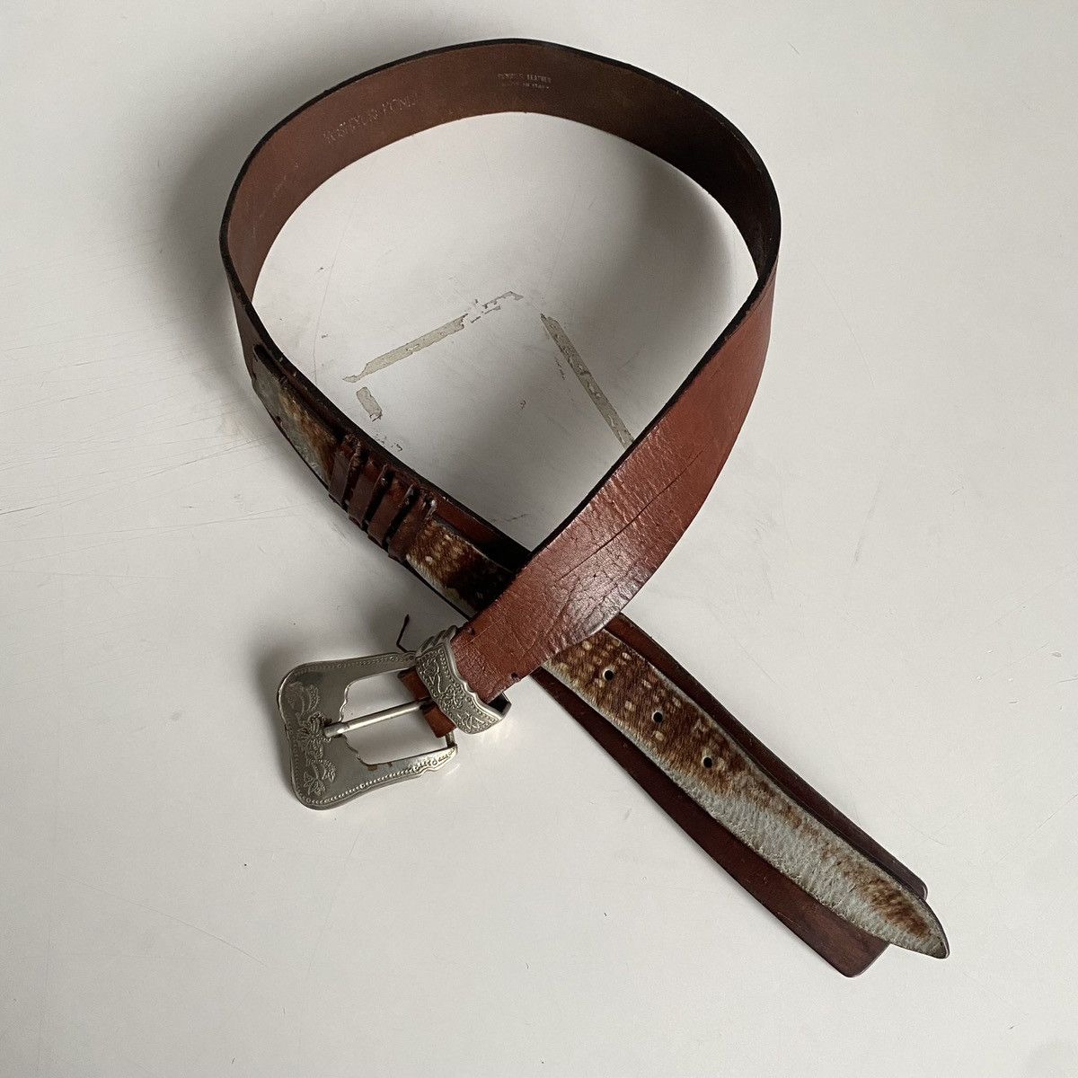 14th Addiction × Japanese Brand Yoshiyuki Konishi cowhide belt Size ONE SIZE - 1 Thumbnail