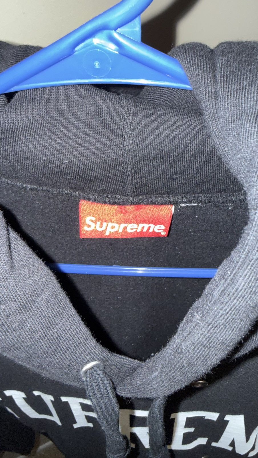 Supreme Supreme Black Eyelet Hoodie Size US M / EU 48-50 / 2 - 4 Thumbnail