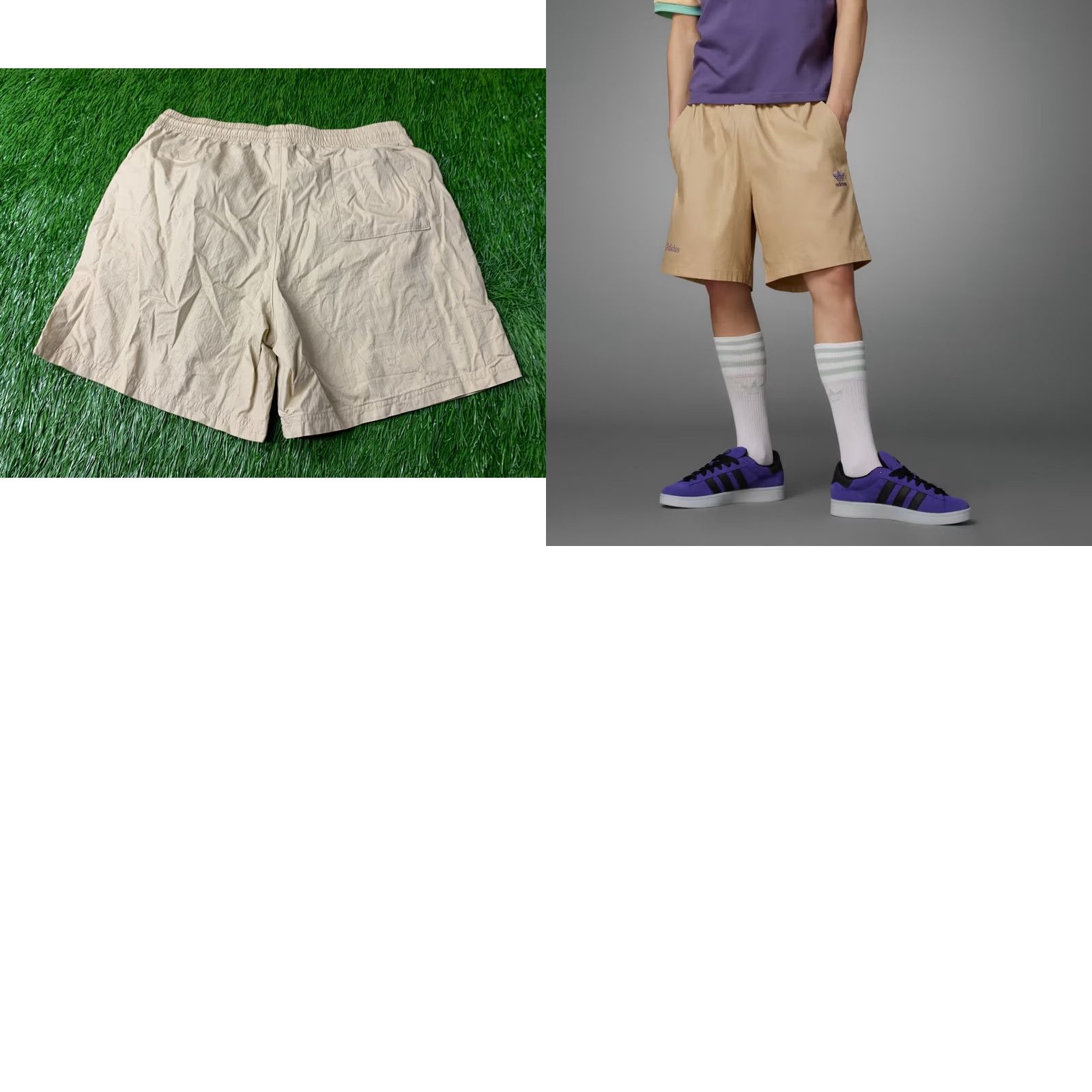 Adidas ADIDAS ORIGINAL Casual Shorts Men XL Brown Logo 2023 IT8176 Size US 36 / EU 52 - 8 Thumbnail