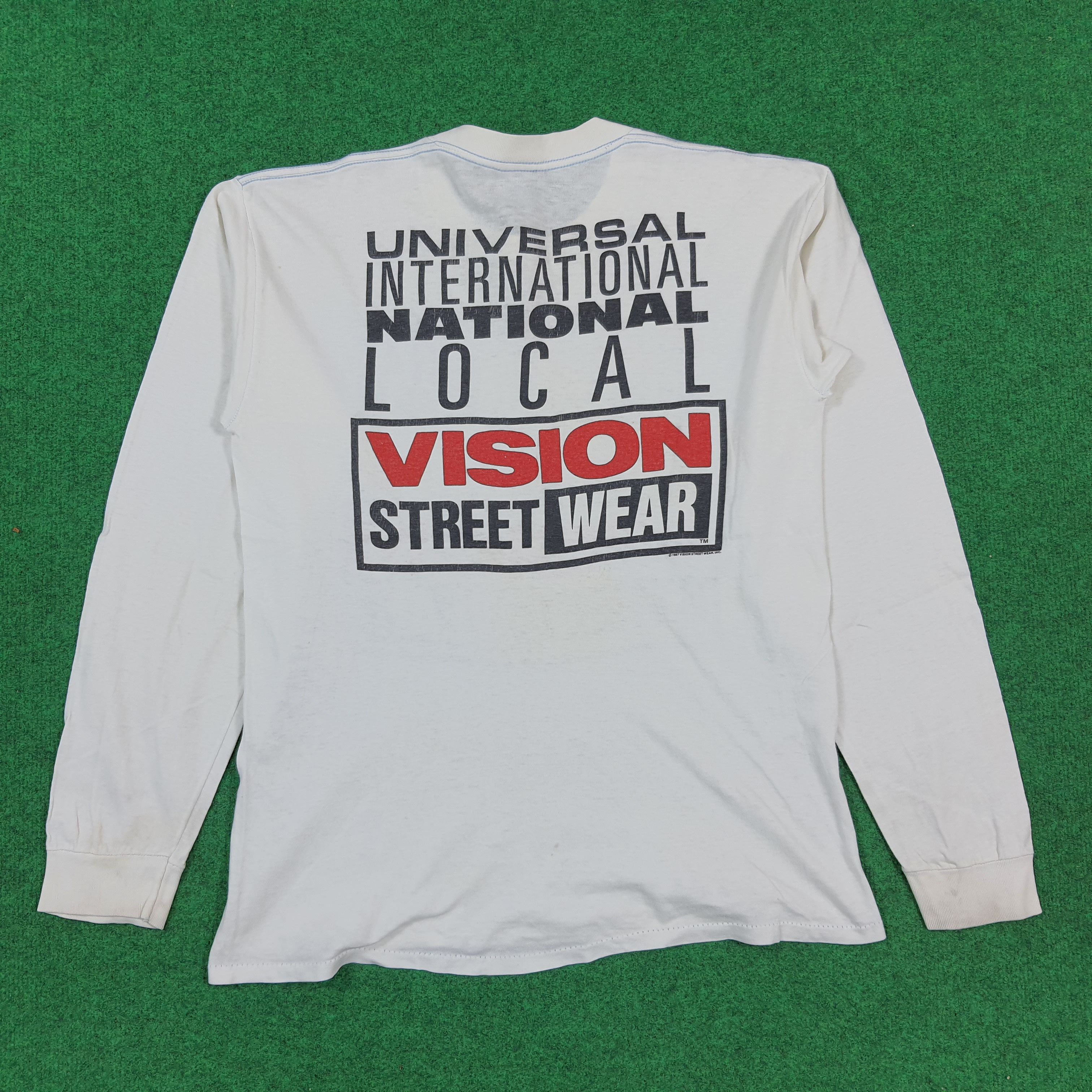 Vision Streetwear Vintage Vision Streetwear Skate Long Sleeve Tee C301N14 Size US M / EU 48-50 / 2 - 4 Thumbnail