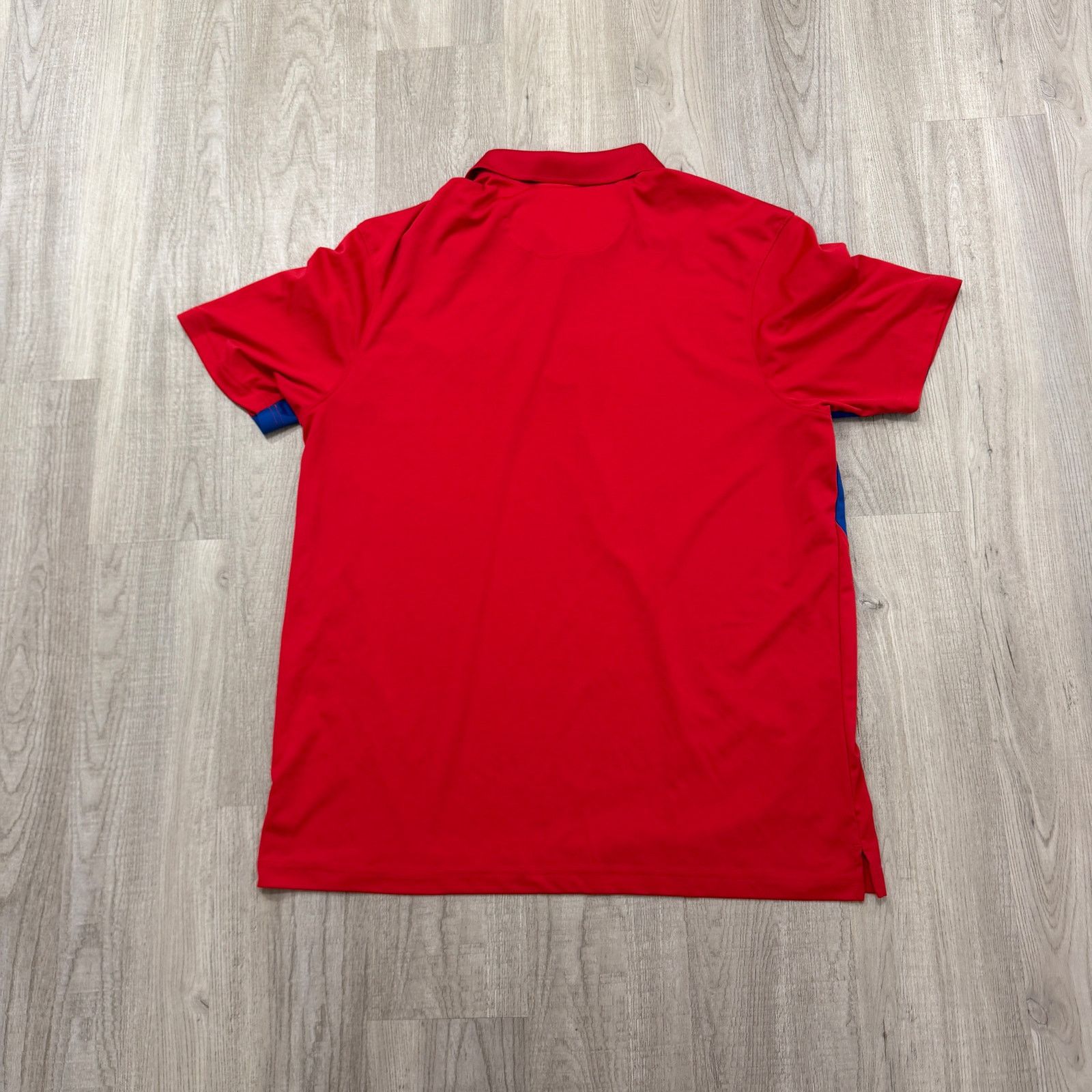 NHL NHL New York Rangers Polo Shirt Men's Extra Large Red Blue Size US XL / EU 56 / 4 - 7 Thumbnail
