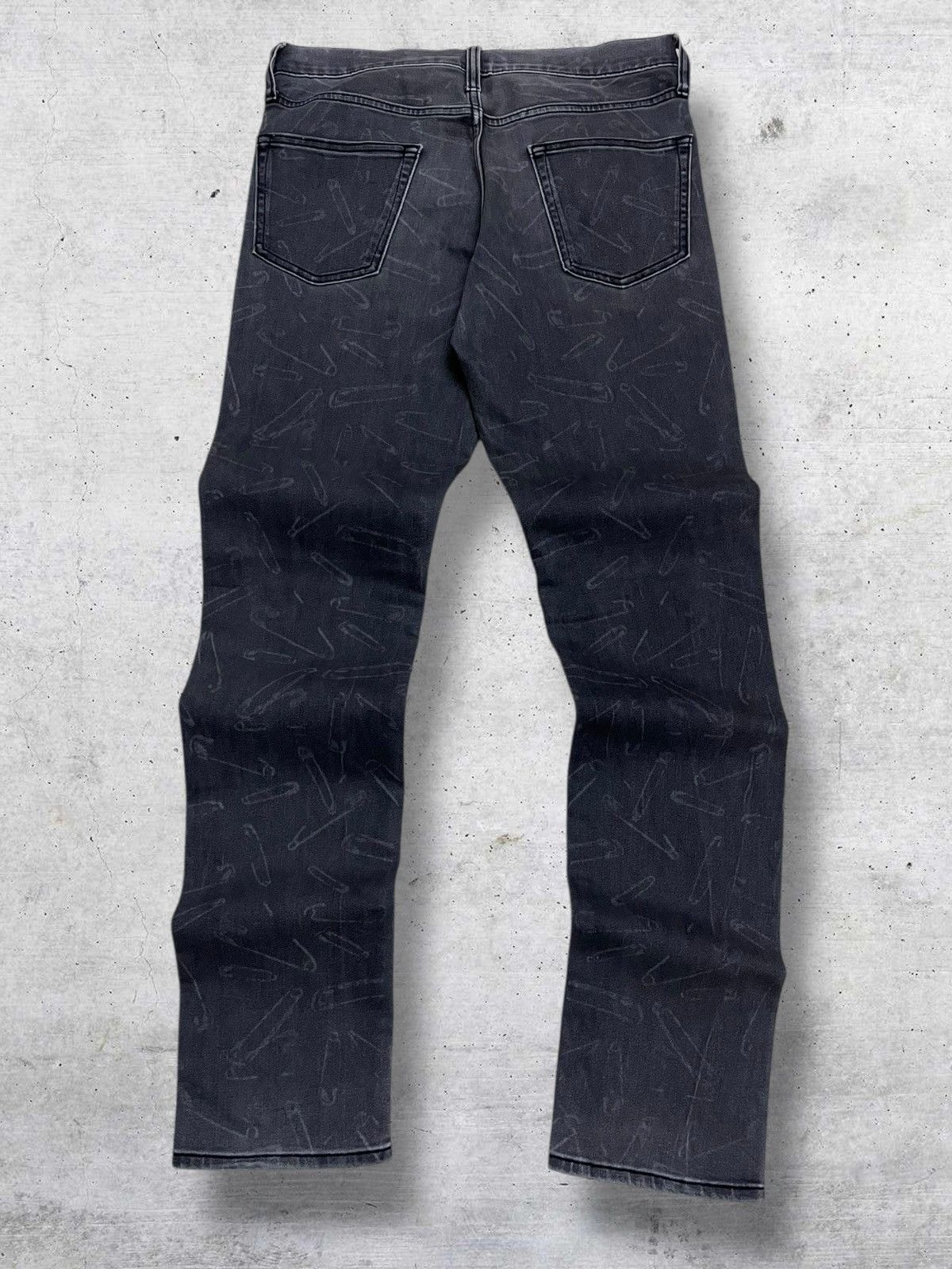 Japanese Brand SEMANTIC DESIGN 1990S JAPAN SAFETY PIN PUNK AESTHETIC DENIM Size US 29 - 6 Thumbnail