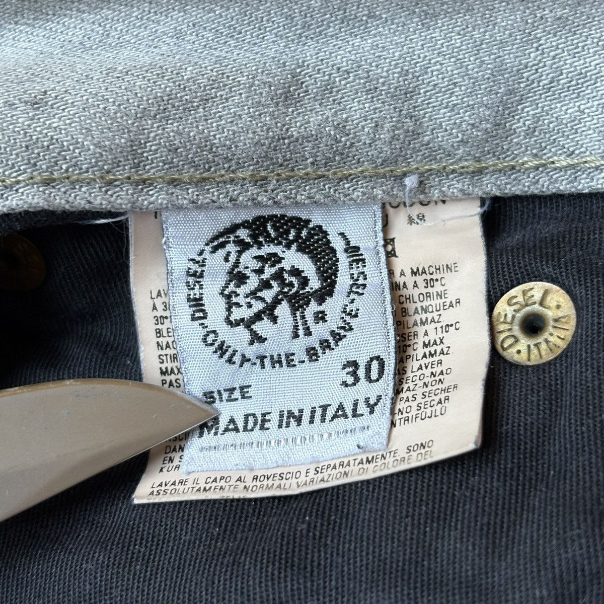 Diesel Gray Diesel Bootcut Flared Jeans Size 31 Size US 31 - 6 Thumbnail