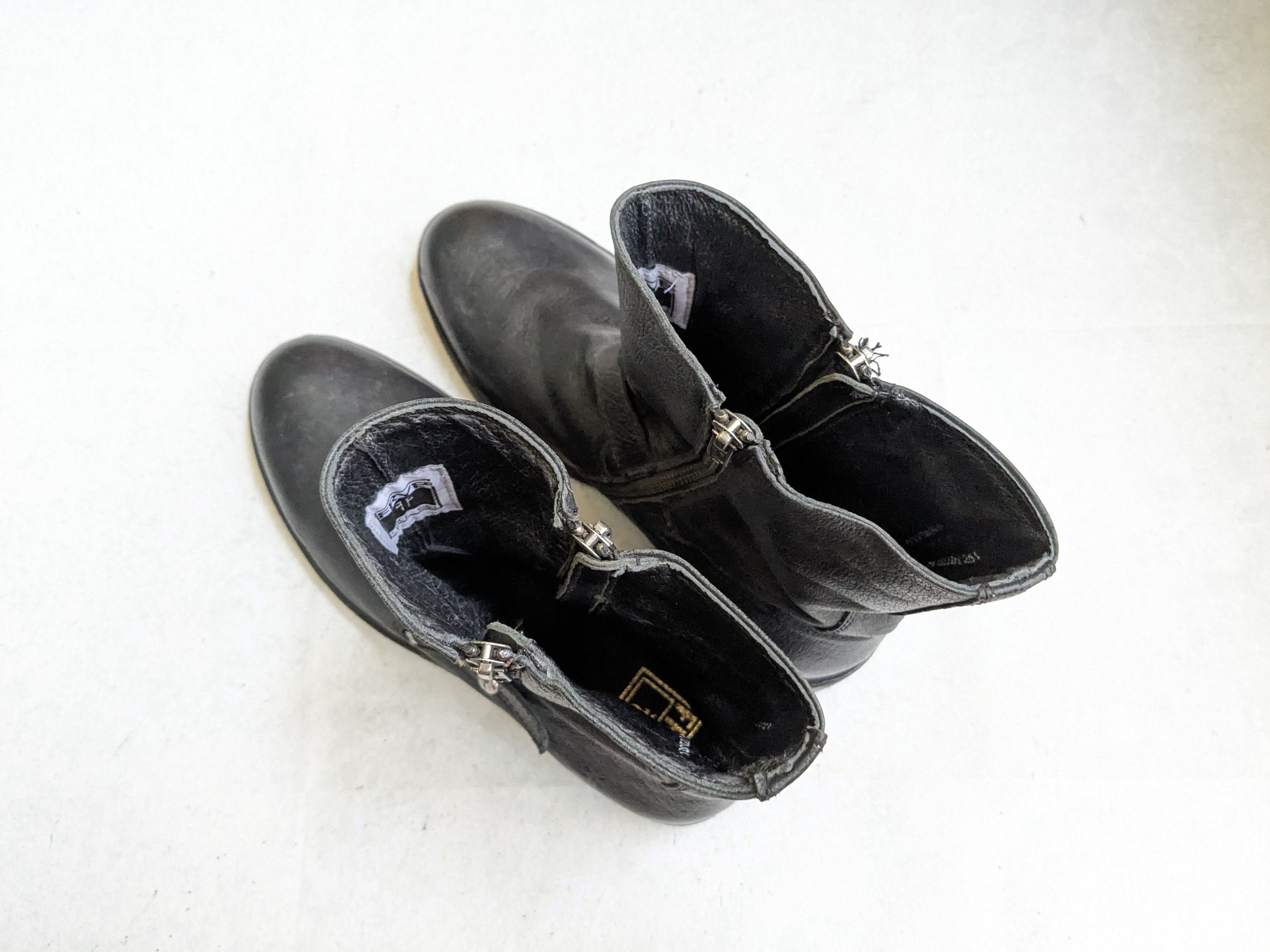 Frye Frye Engineer Boots Black Leather 10.5 M Leather Buckle Size US 10.5 / EU 43-44 - 14 Thumbnail