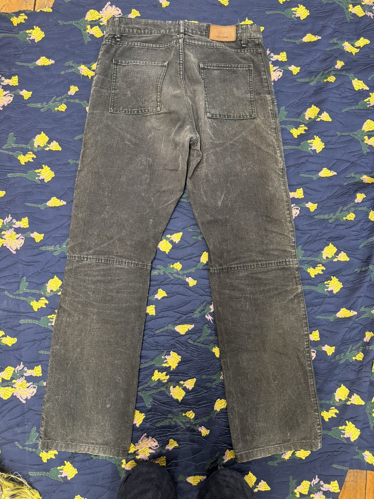 Tete Homme Issey miyake Tete homme 32 medium flared jungle cargo pants Size US 32 / EU 48 - 4 Thumbnail