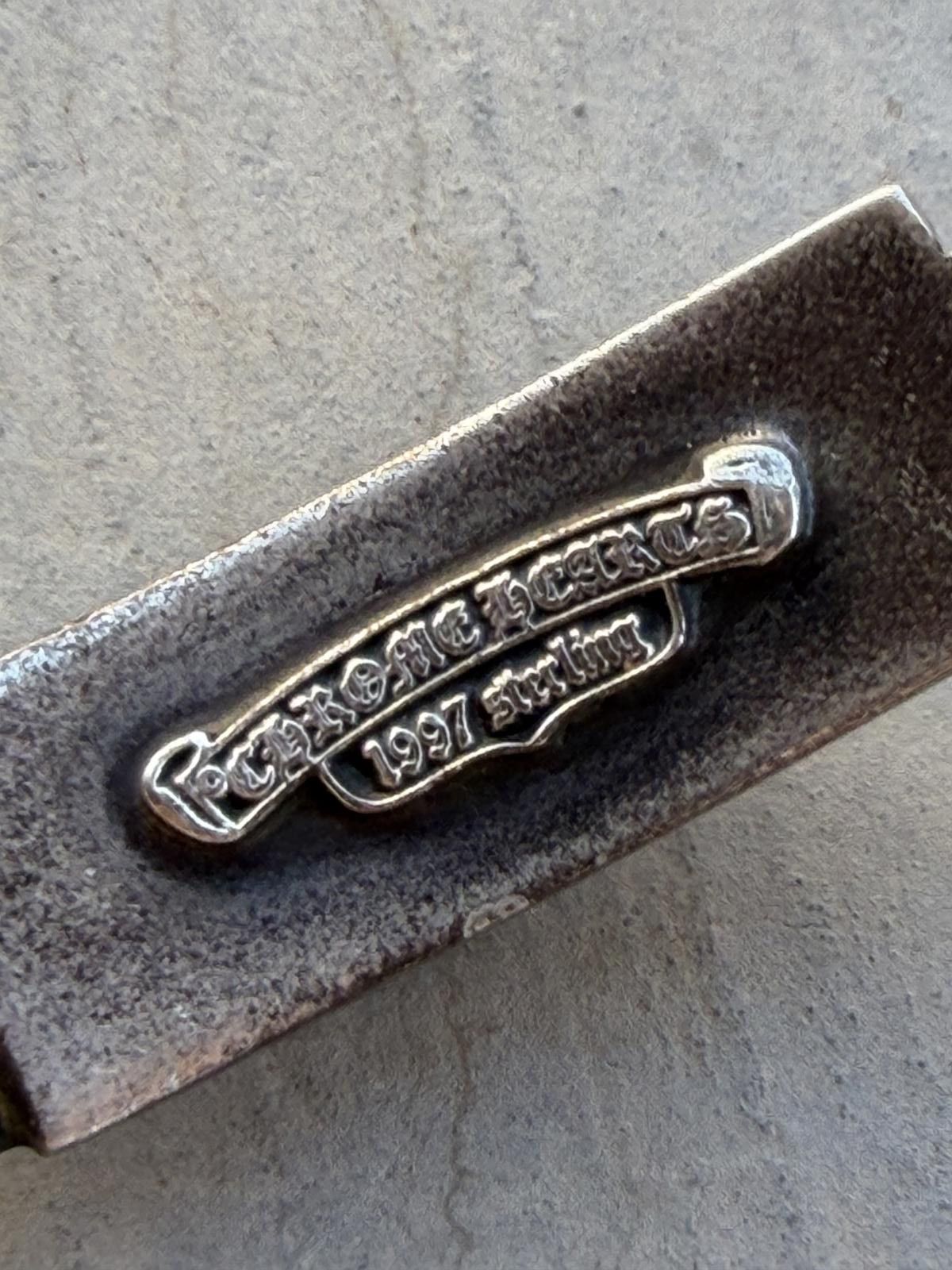 Chrome Hearts Chrome Hearts Floral ID Bracelet 13 Link Sterling Silver Size ONE SIZE - 5 Thumbnail