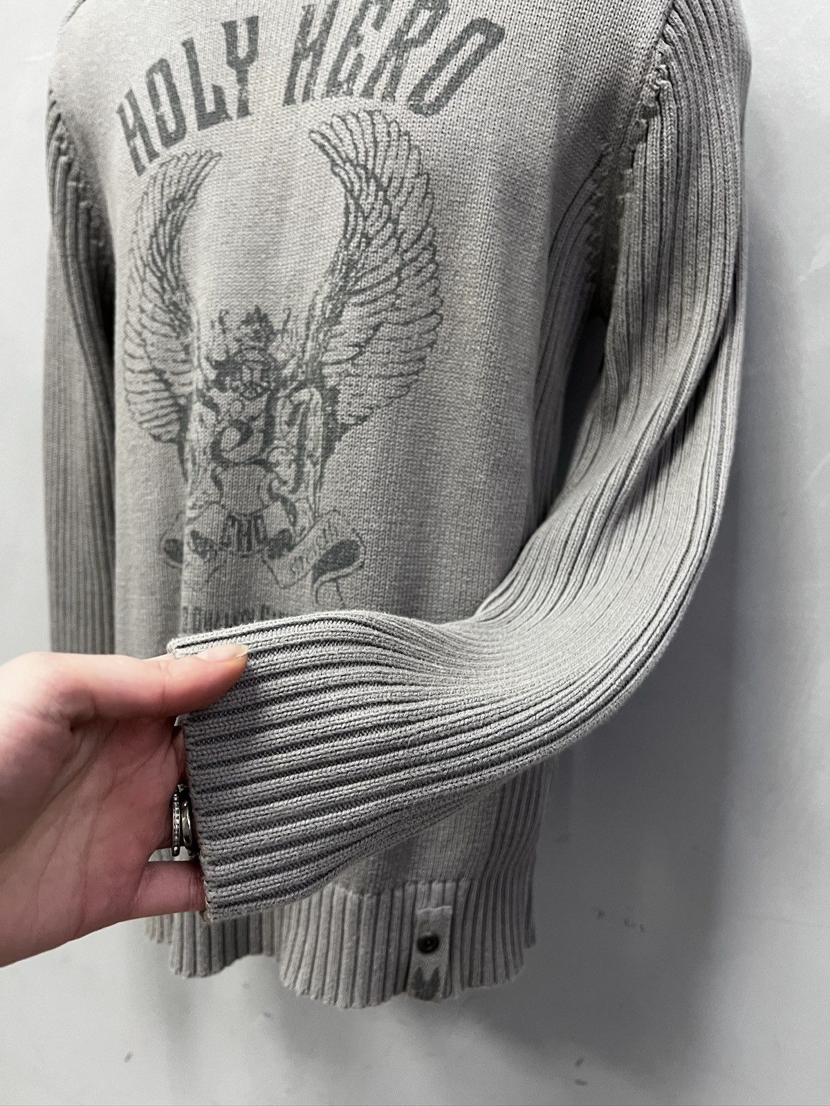 Diesel Diesel Vintage Sweater opium hype Logo Y2K Style Size US M / EU 48-50 / 2 - 6 Thumbnail