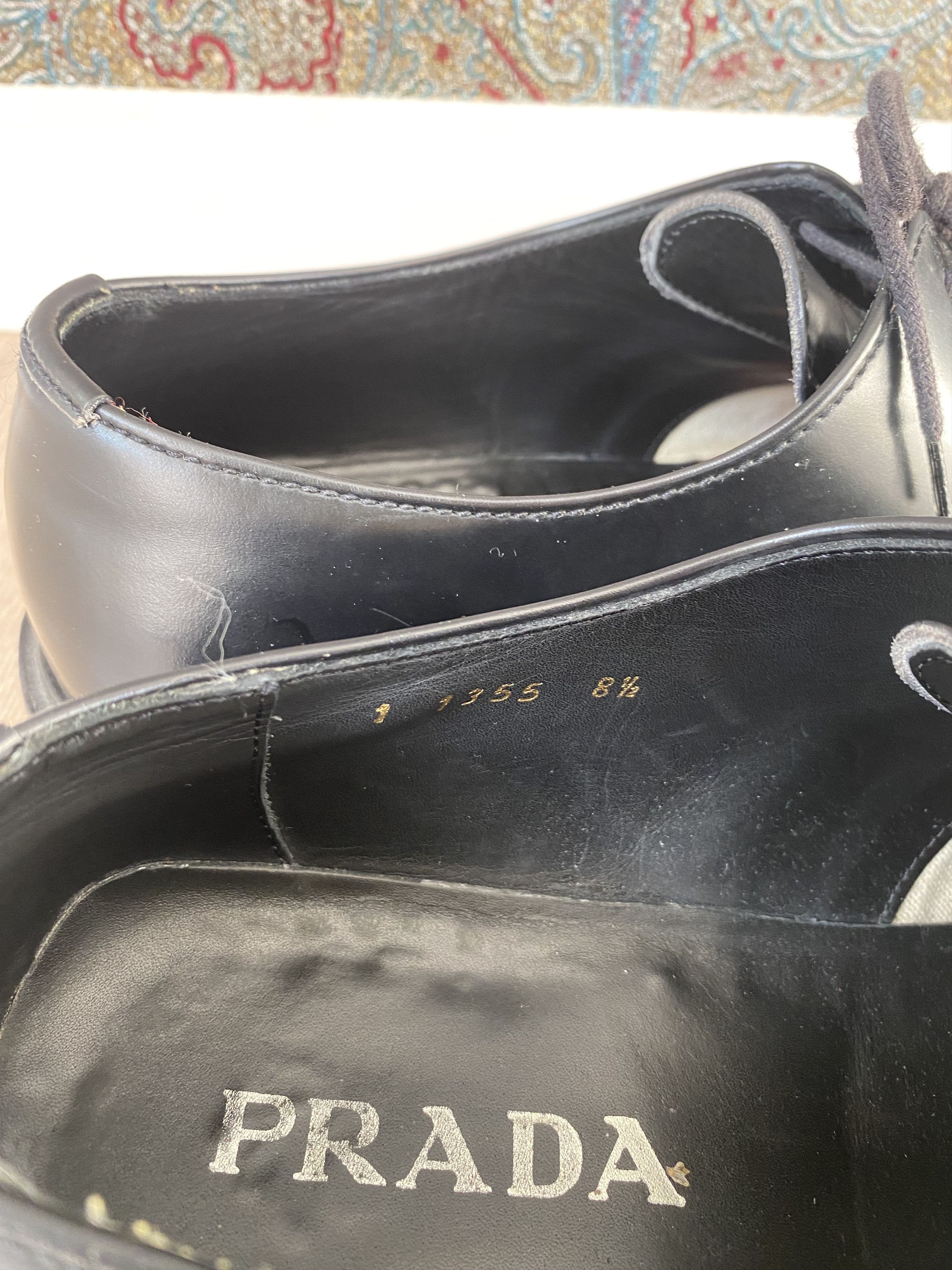 Prada Prada Leather Shoes Size US 8.5 / EU 41-42 - 3 Thumbnail