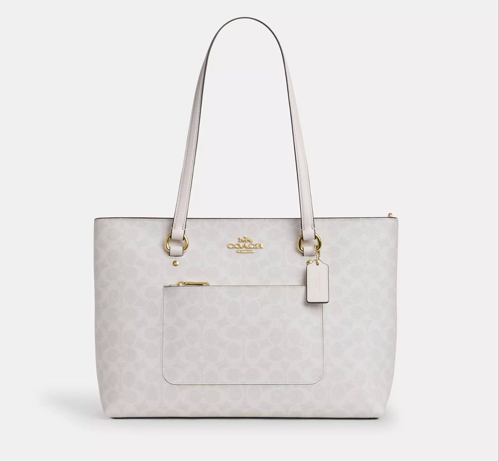 Coach Station Tote Bag In Signature Canvas CCD69 Size ONE SIZE - 8 Thumbnail