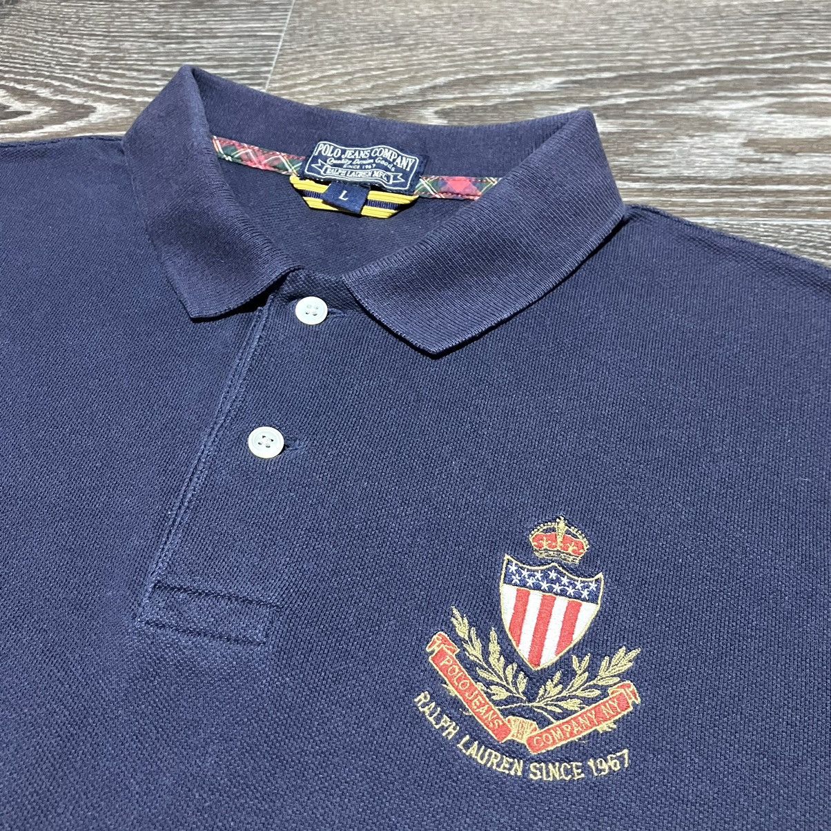 Polo Ralph Lauren RALPH LAUREN Polo Jeans Company Embroidered Logo #67 Shirt Size US L / EU 52-54 / 3 - 4 Thumbnail