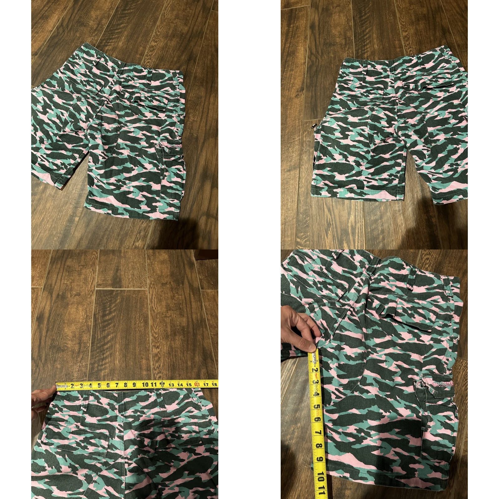 Billionaire Boys Club Billionaire Boys Club Cargo Shorts Camo 32 Men Multicolor Colorful Cargo Cotton Denim Regular Fade Used Size US 32 / EU 48 - 8 Thumbnail