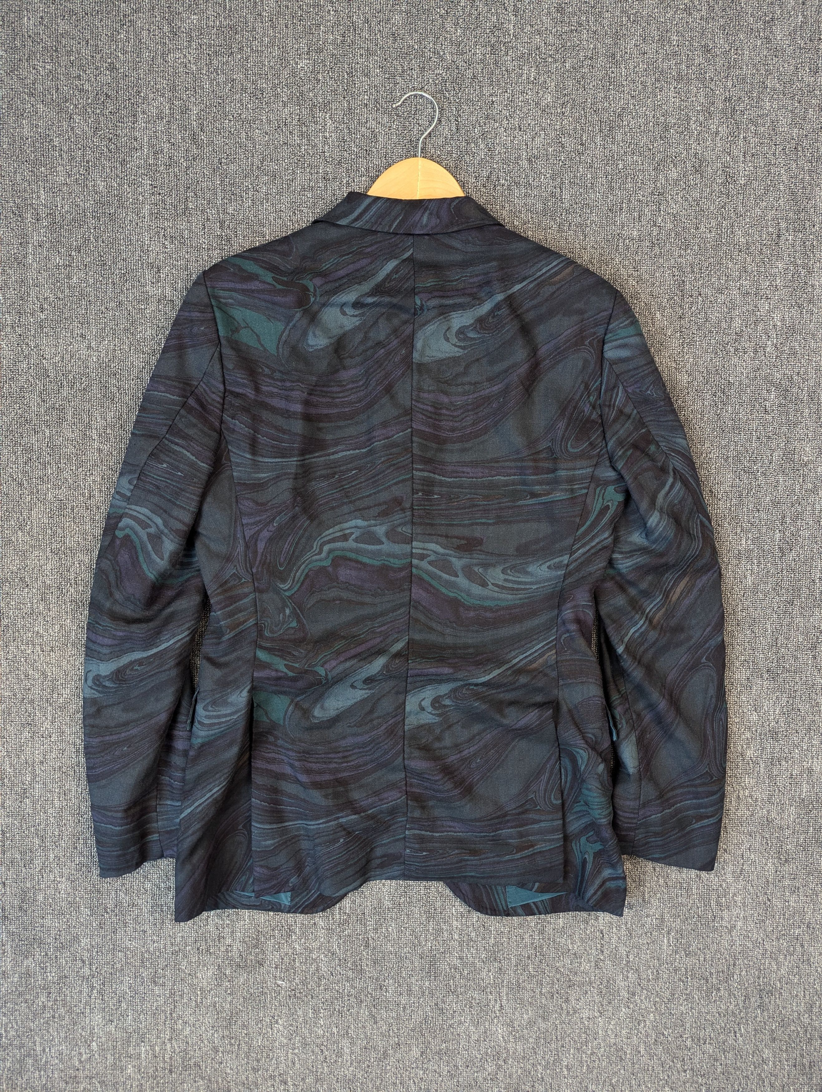 Etro ETRO Marble Pattern SUPER LEGGERA Emerald Green 46 Suit Size US S / EU 44-46 / 1 - 14 Thumbnail