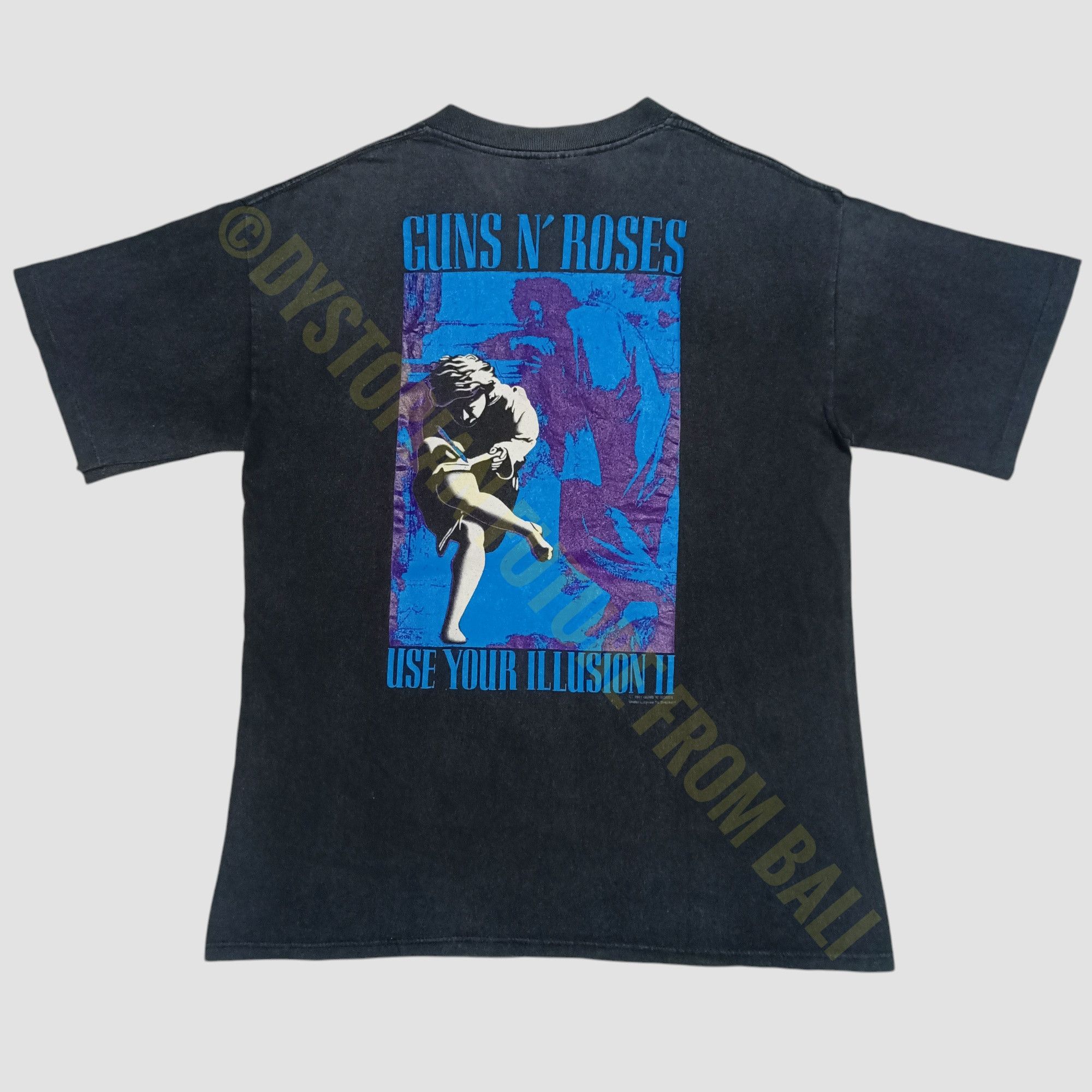 Band Tees × Guns N' Roses × Vintage Vintage 1991 Guns N Roses Use Your Illusion I & II Band Tees Size US L / EU 52-54 / 3 - 2 Thumbnail