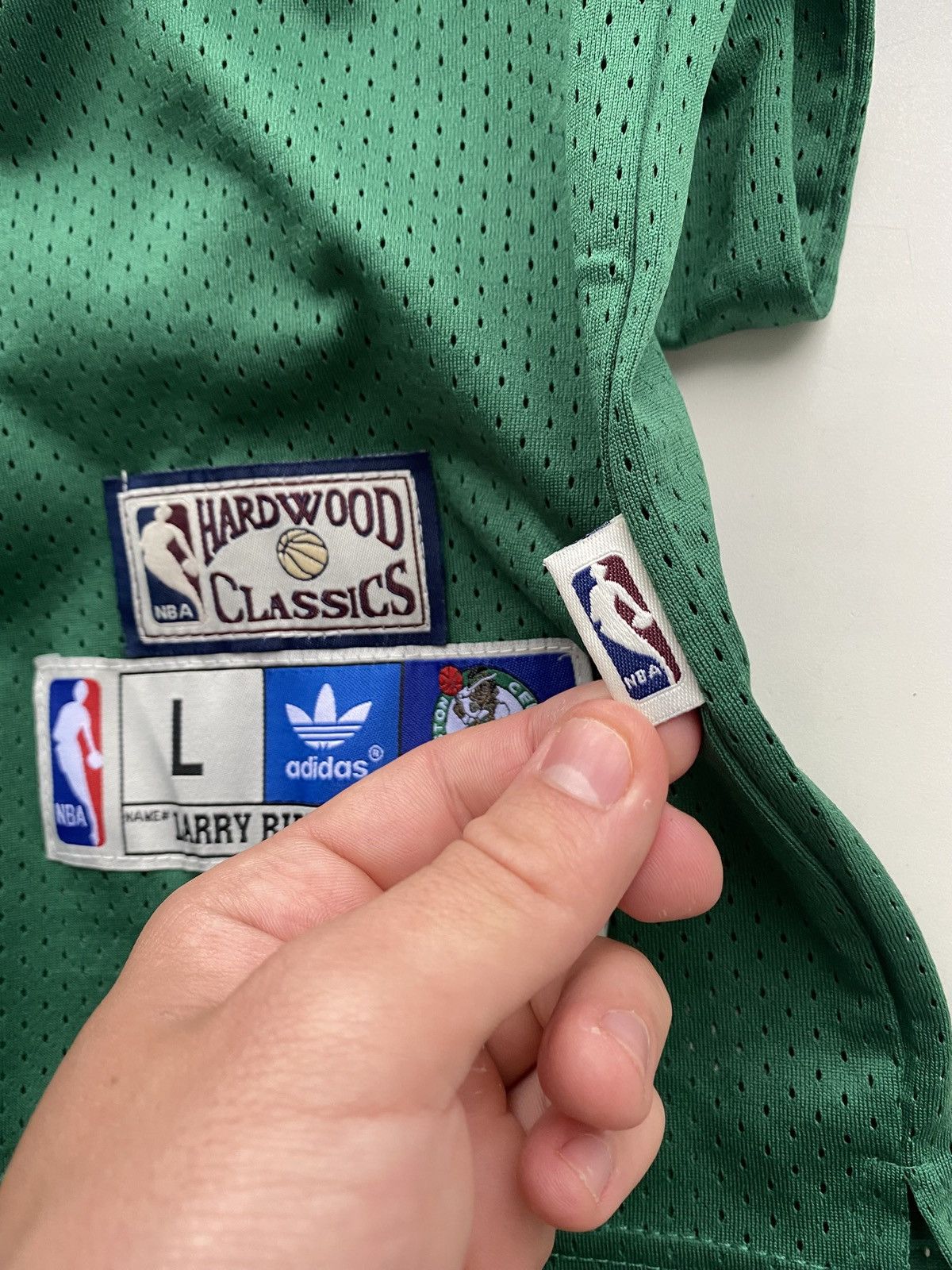 Adidas Mitchell Ness Celtics Larry Bird 33 Hardwood Classics Jersey Size US L / EU 52-54 / 3 - 8 Thumbnail