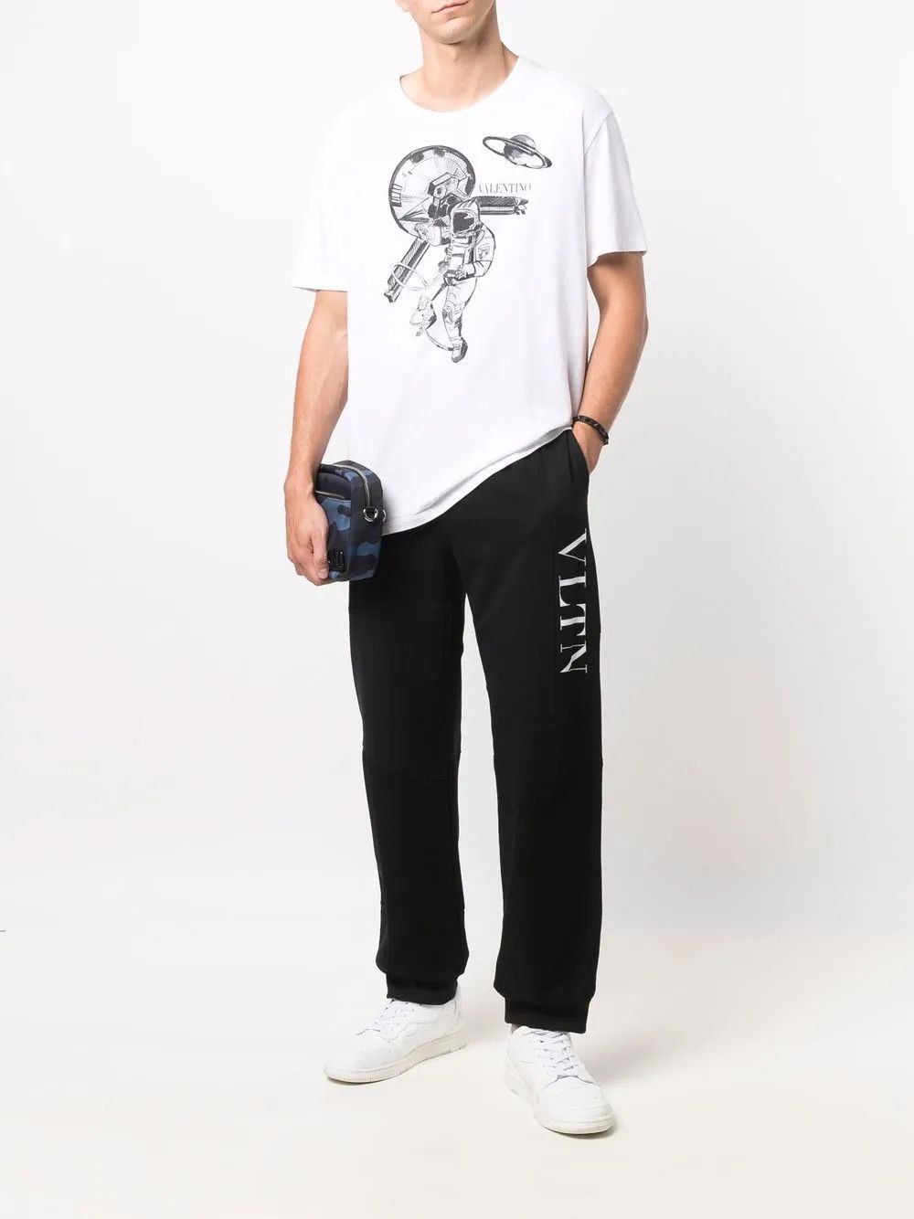 Valentino o1y0525 Logo Jogger & Sweatpant in Black Size US 38 / EU 54 - 5 Thumbnail