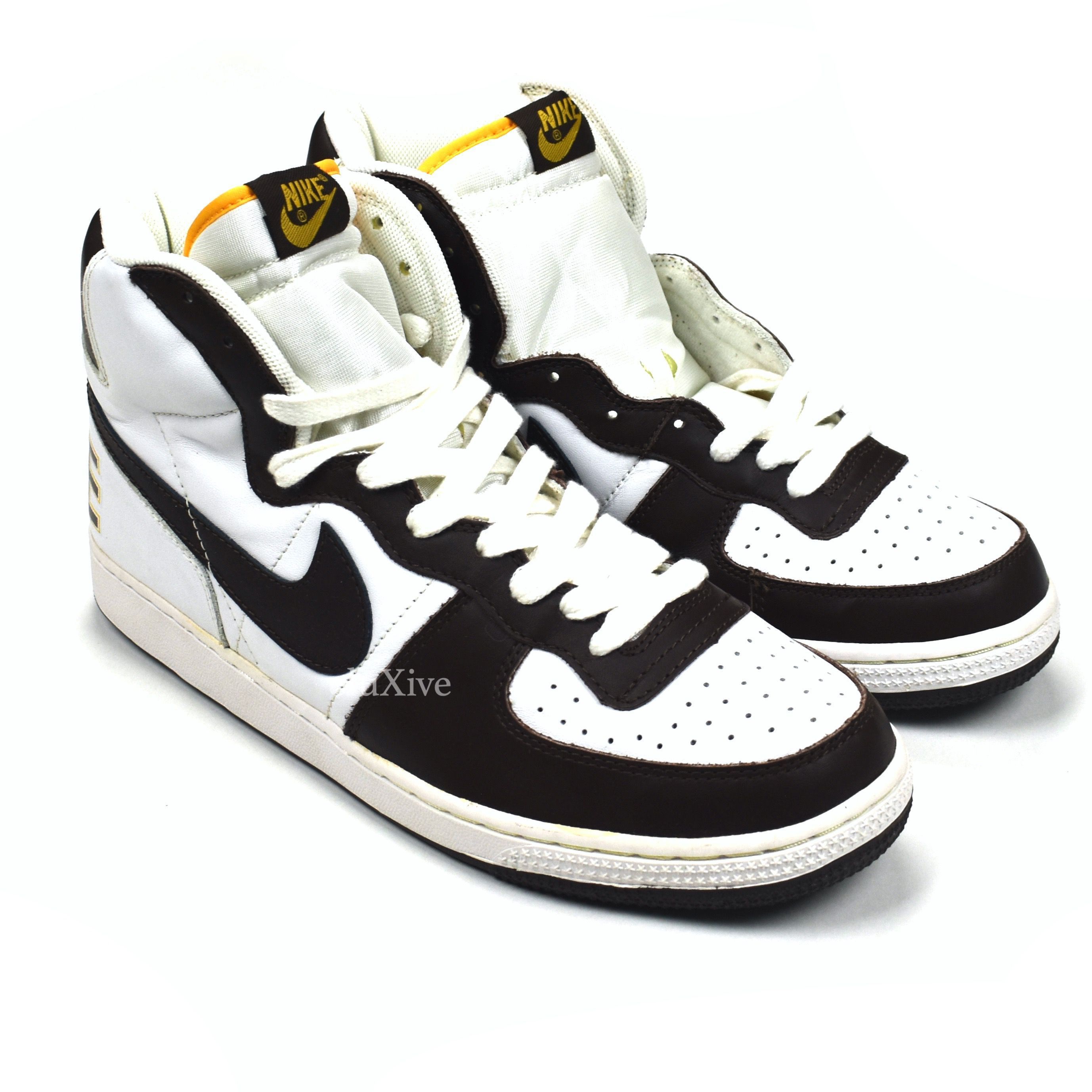 Nike Nike 2004 Terminator Hi White Baroque Brown DS Size US 11.5 / EU 44-45 - 1 Preview