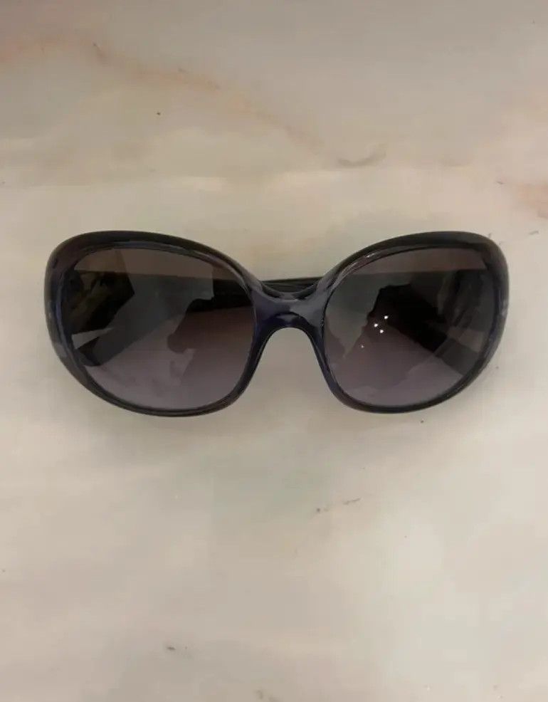Prada PRADA Sunglasses Rectangle Wrap Shield Metal Symbole RI915 Size ONE SIZE - 2 Thumbnail