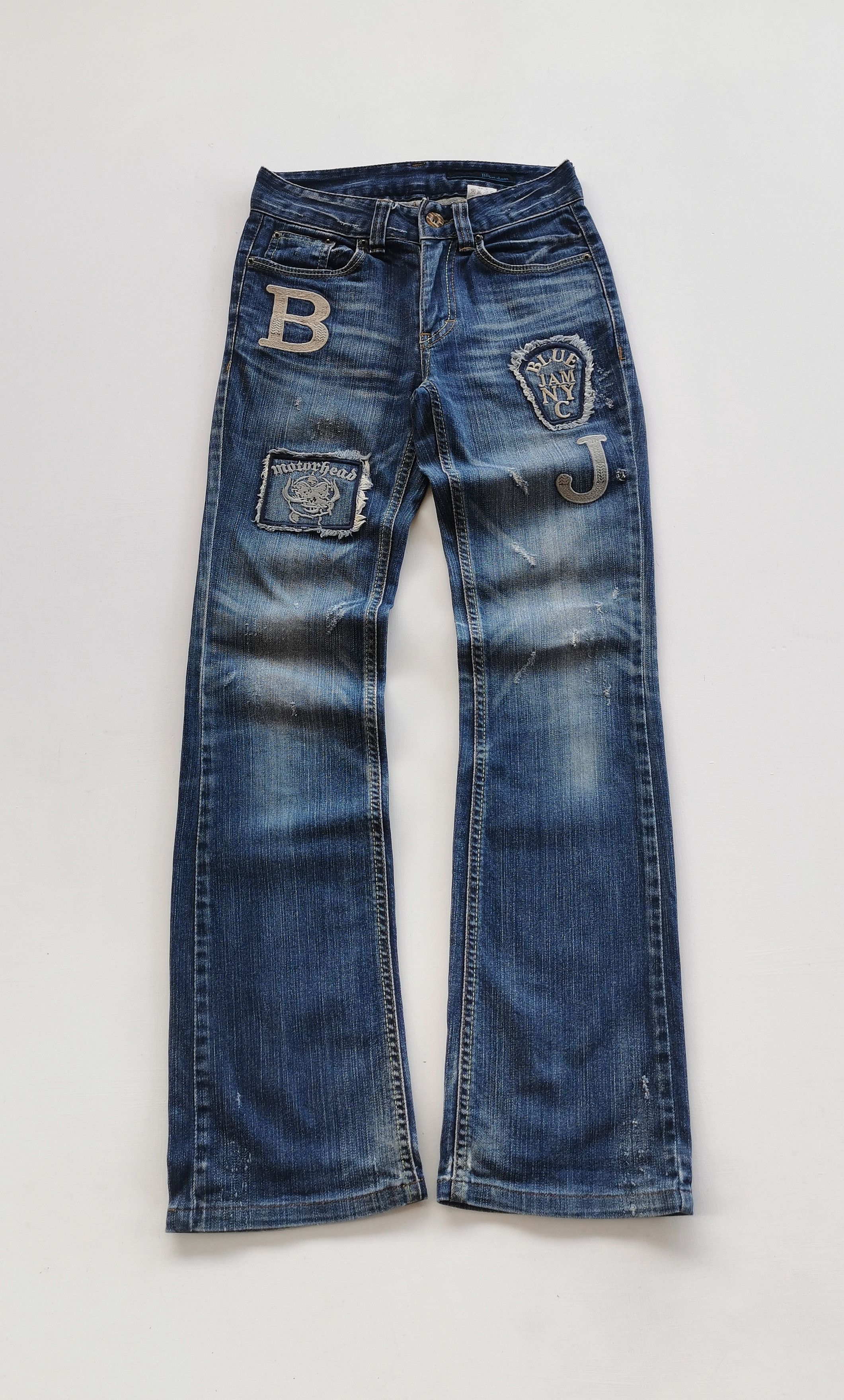 Flare Patches Motorhead Jeans